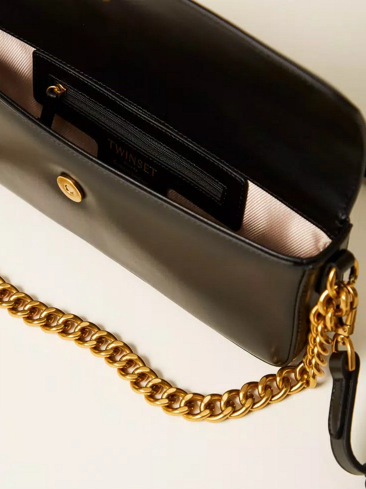 TWINSET Borsa Donna AMIE LEATHER 252TD836A 00006 Nero