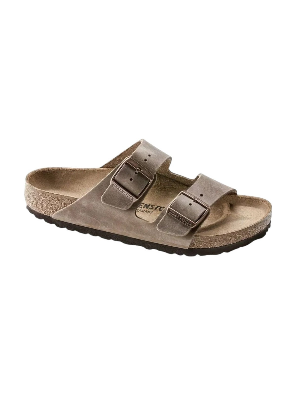 BIRKENSTOCK Sandalo Unisex adulto Arizona tabacco brown, Oiled Leather 352203 Marrone gioboutiqueweb
