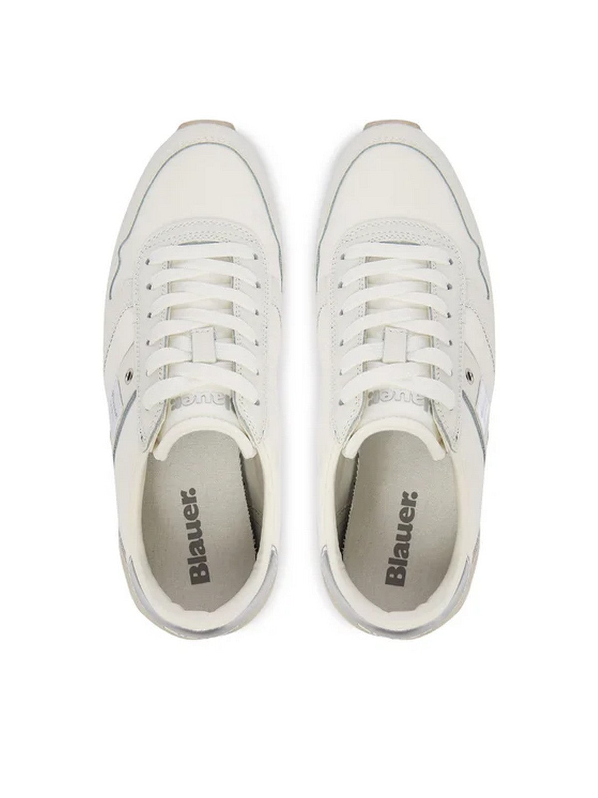 BLAUER Sneaker Donna MILLEN03 S6MILLEN03/NYM WHI/SIL WHITE/SILVER