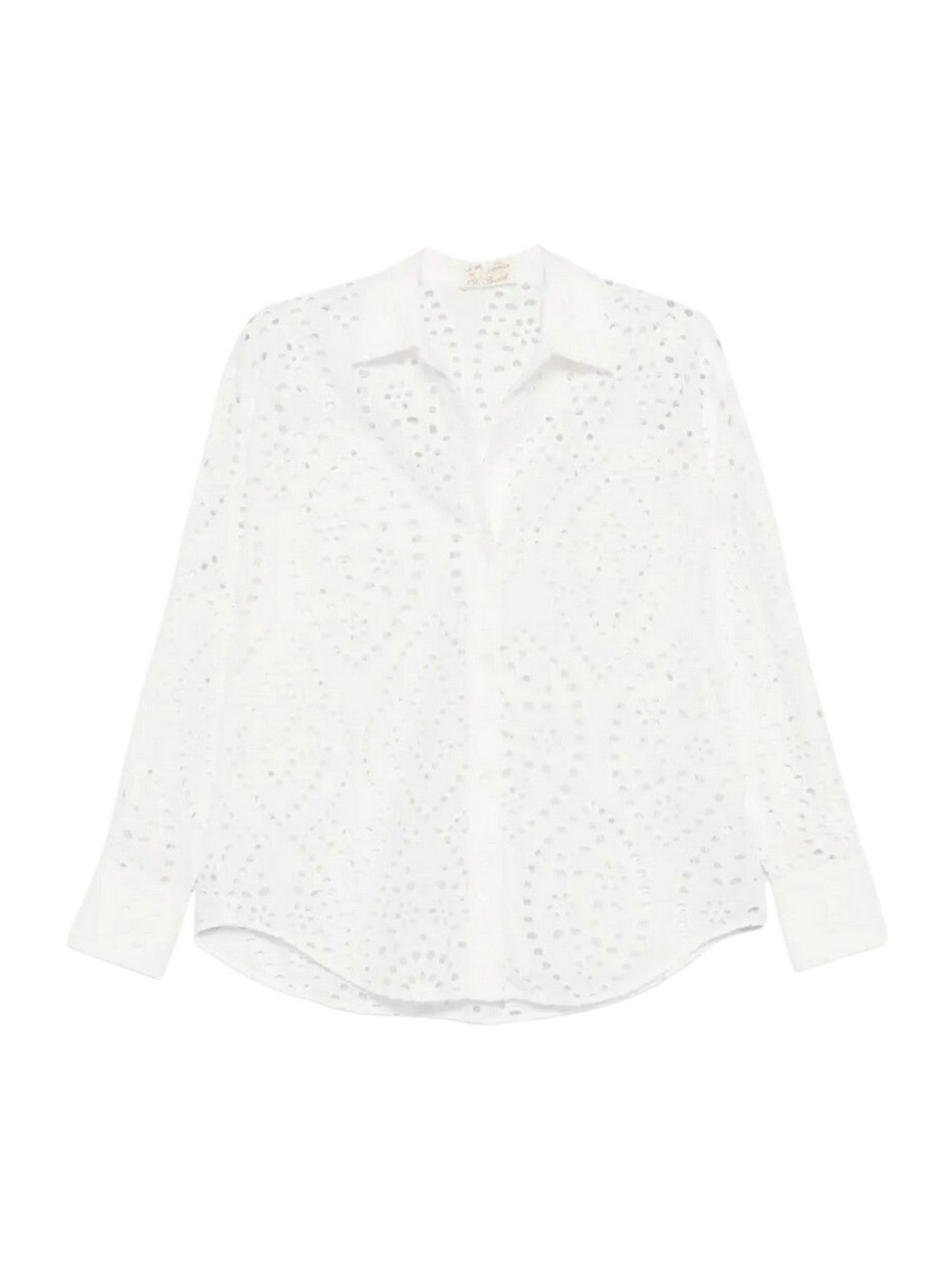 MC2 SAINT BARTH Camicia Donna CRISTAL 01000L SANGALLO LINEWAVE EMBRY 01