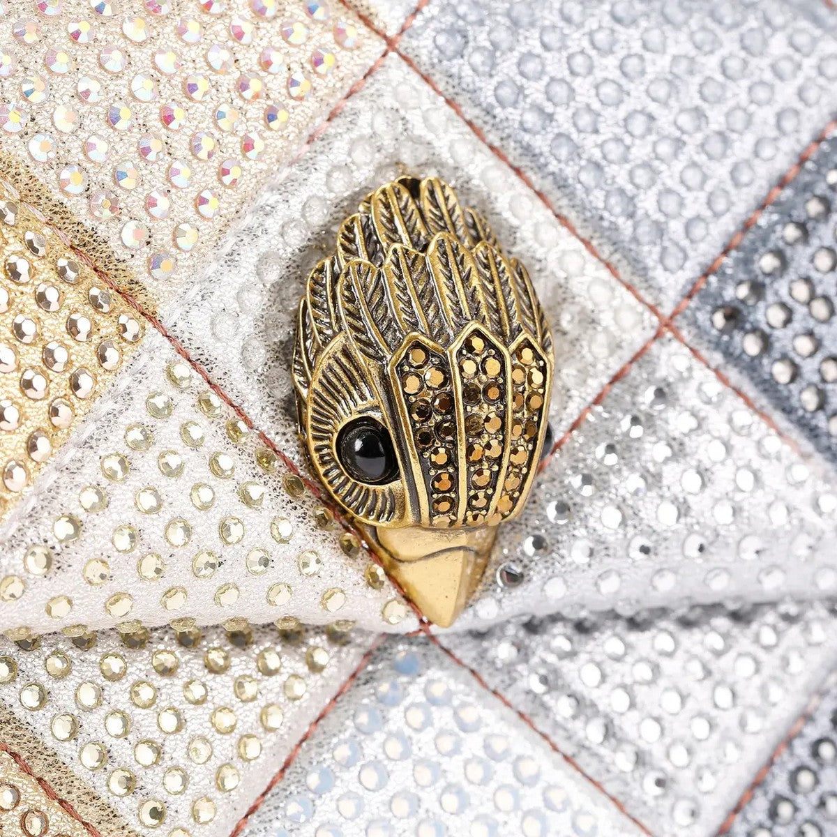 KURT GEIGER Borsa Donna 690-FABRIC MD KENSINGTON P 5375465609 METAL COMB METAL COMB