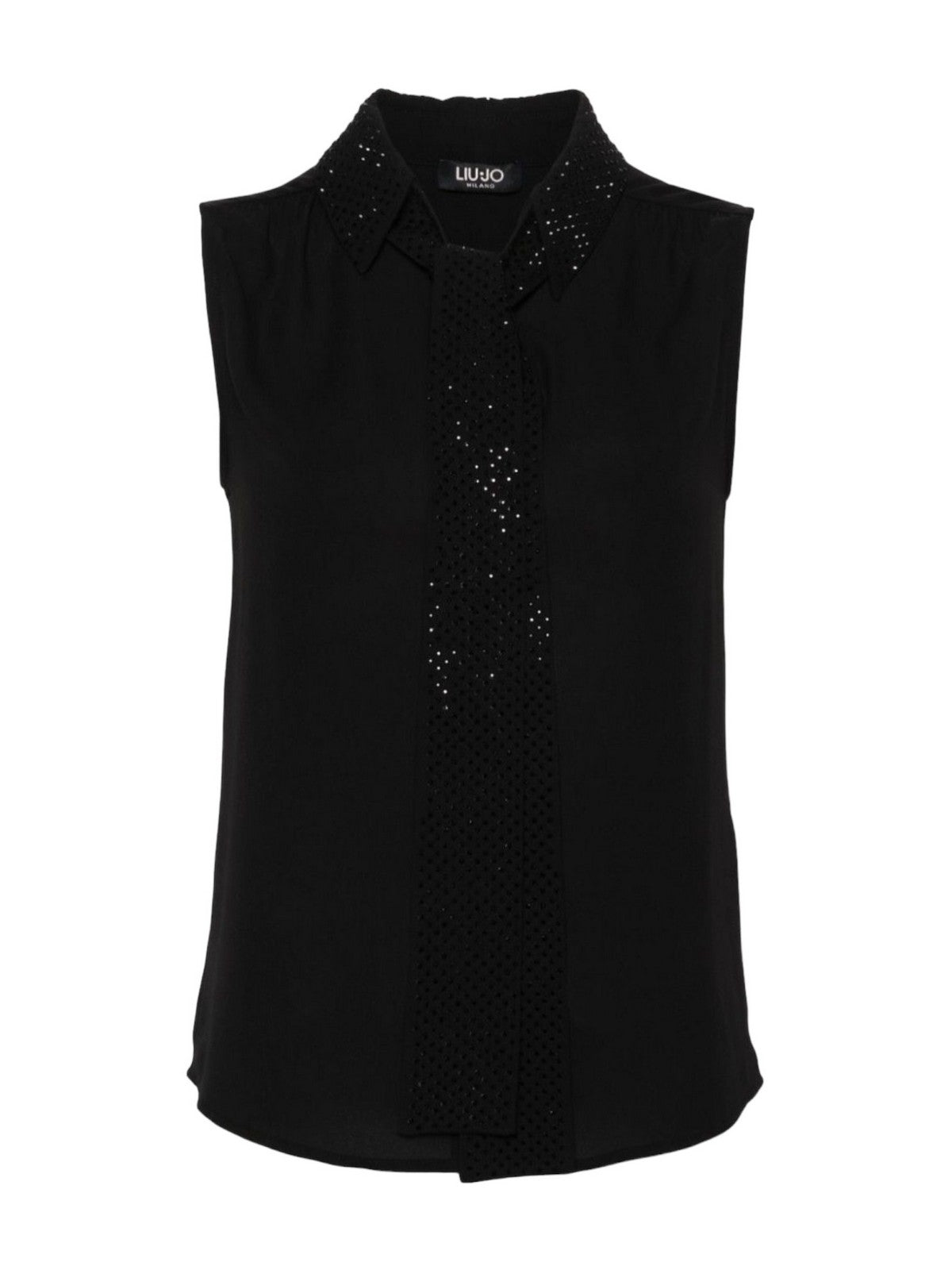 LIU JO BLACK Top Donna CA4157T0414 22222 Nero gioboutiqueweb