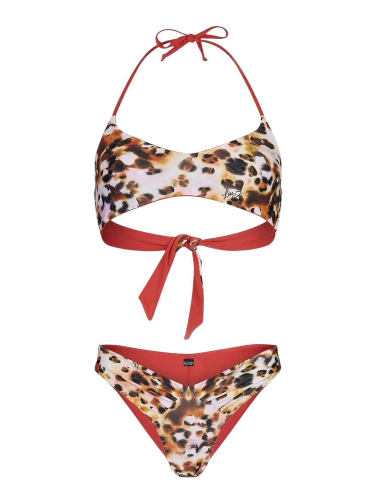 LIU JO BEACHWEAR Costume da bagno Donna VA5231J6448 M9145 St.animal rouge gioboutiqueweb