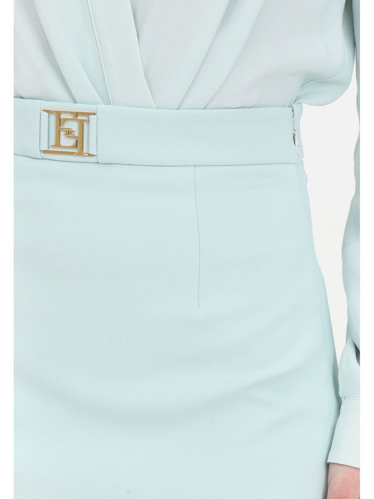 ELISABETTA FRANCHI Gonna Donna GOT0341E2 BV9 Verde gioboutiqueweb