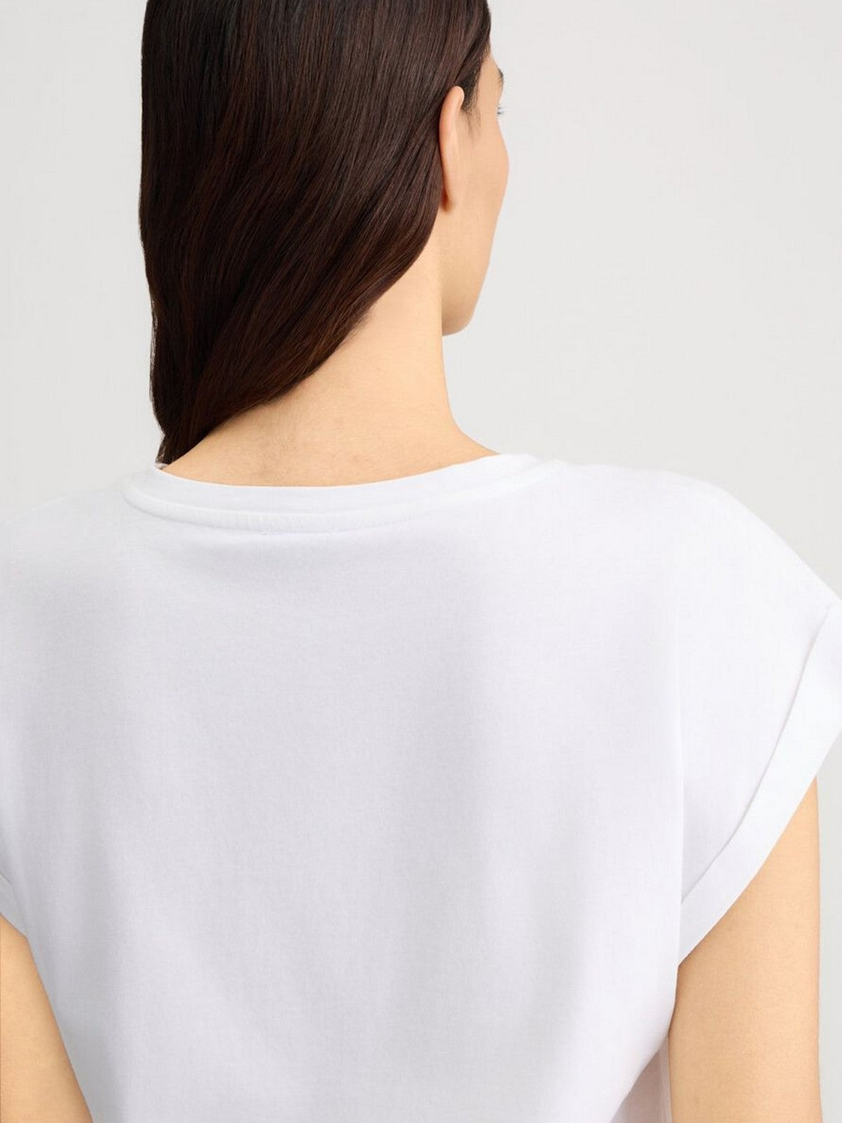 LIU JO BEACHWEAR T-shirt Donna VA5151JS923 M9196 LJ bianco gioboutiqueweb