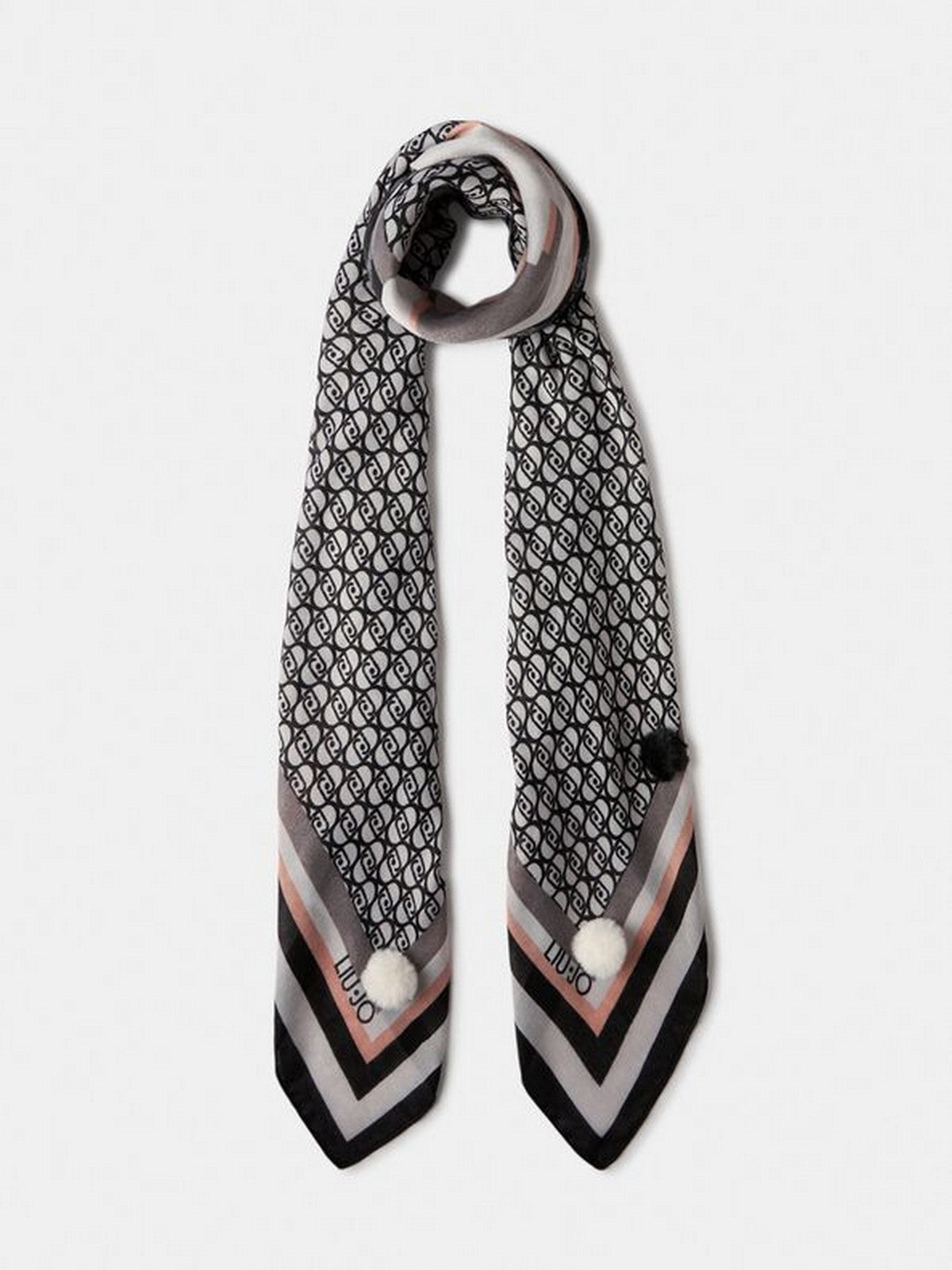 LIU JO SOFT Foulard Donna 2F5070T0300 22222 Nero