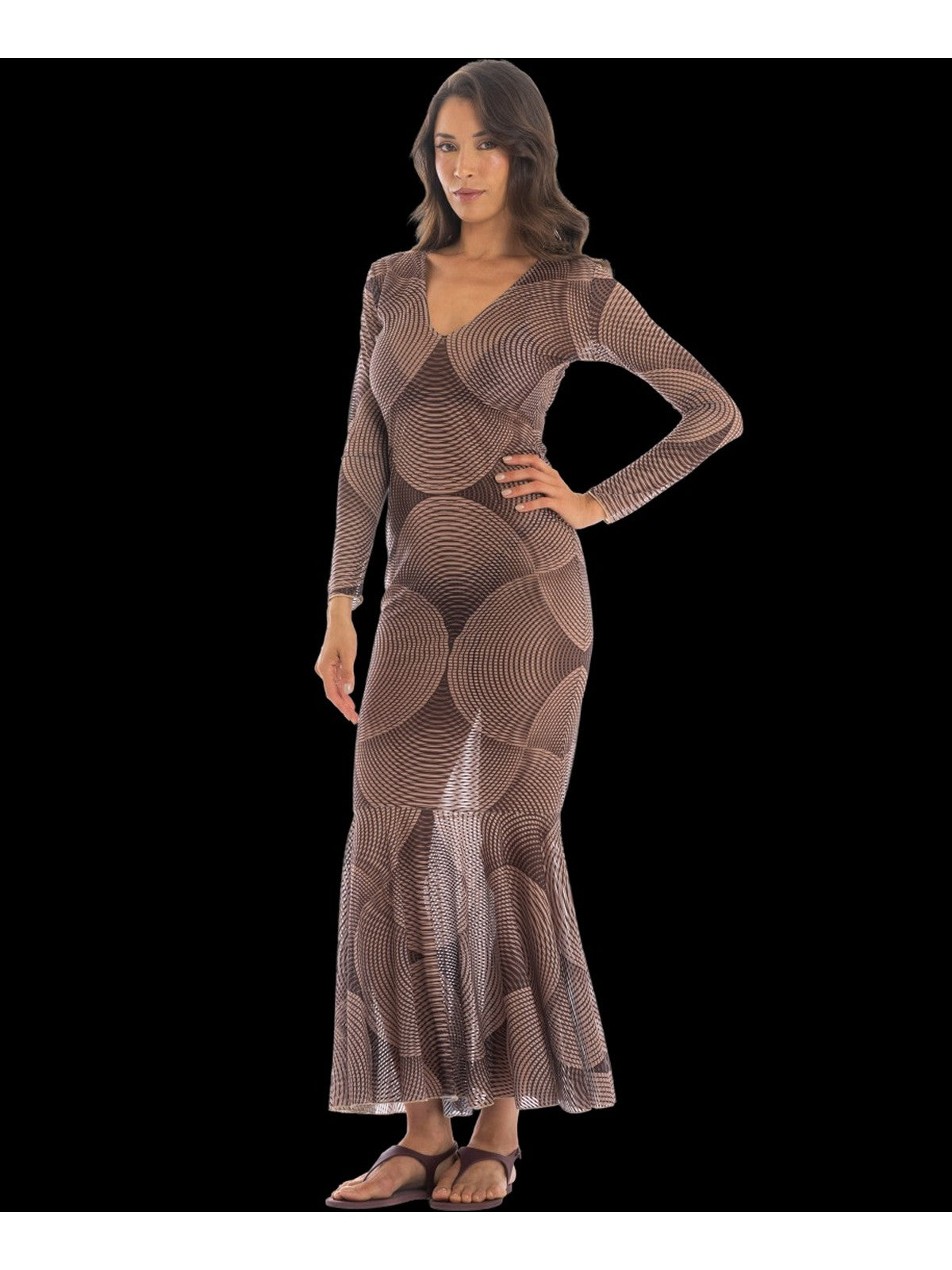 PIN-UP STARS Abito Donna PG127A 009 Marrone