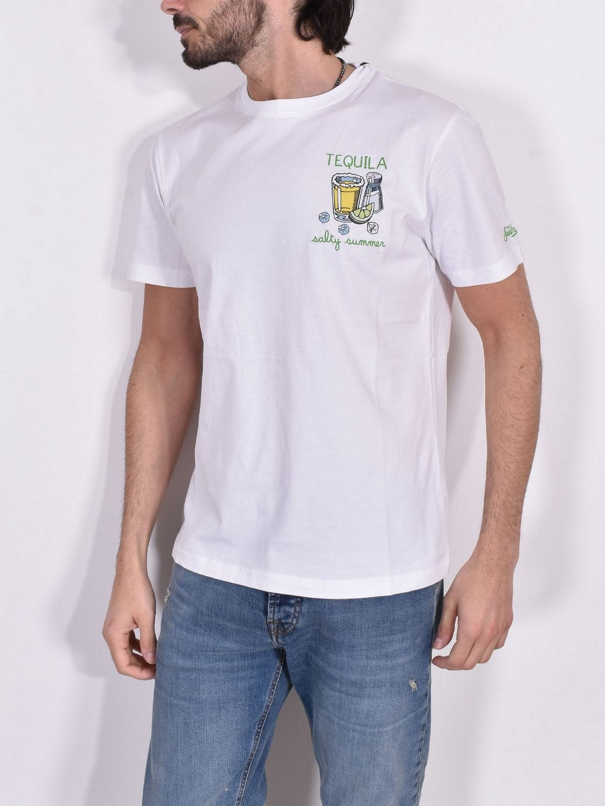 MC2 SAINT BARTH T-Shirt e Polo Uomo TSHIRT MAN 03576F Bianco gioboutiqueweb