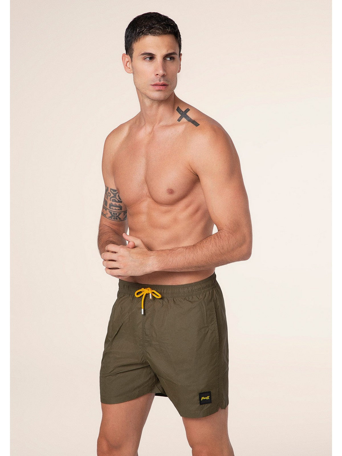 F**K Costume da bagno Uomo FK25-M01BU04MG MILITARY GREEN gioboutiqueweb