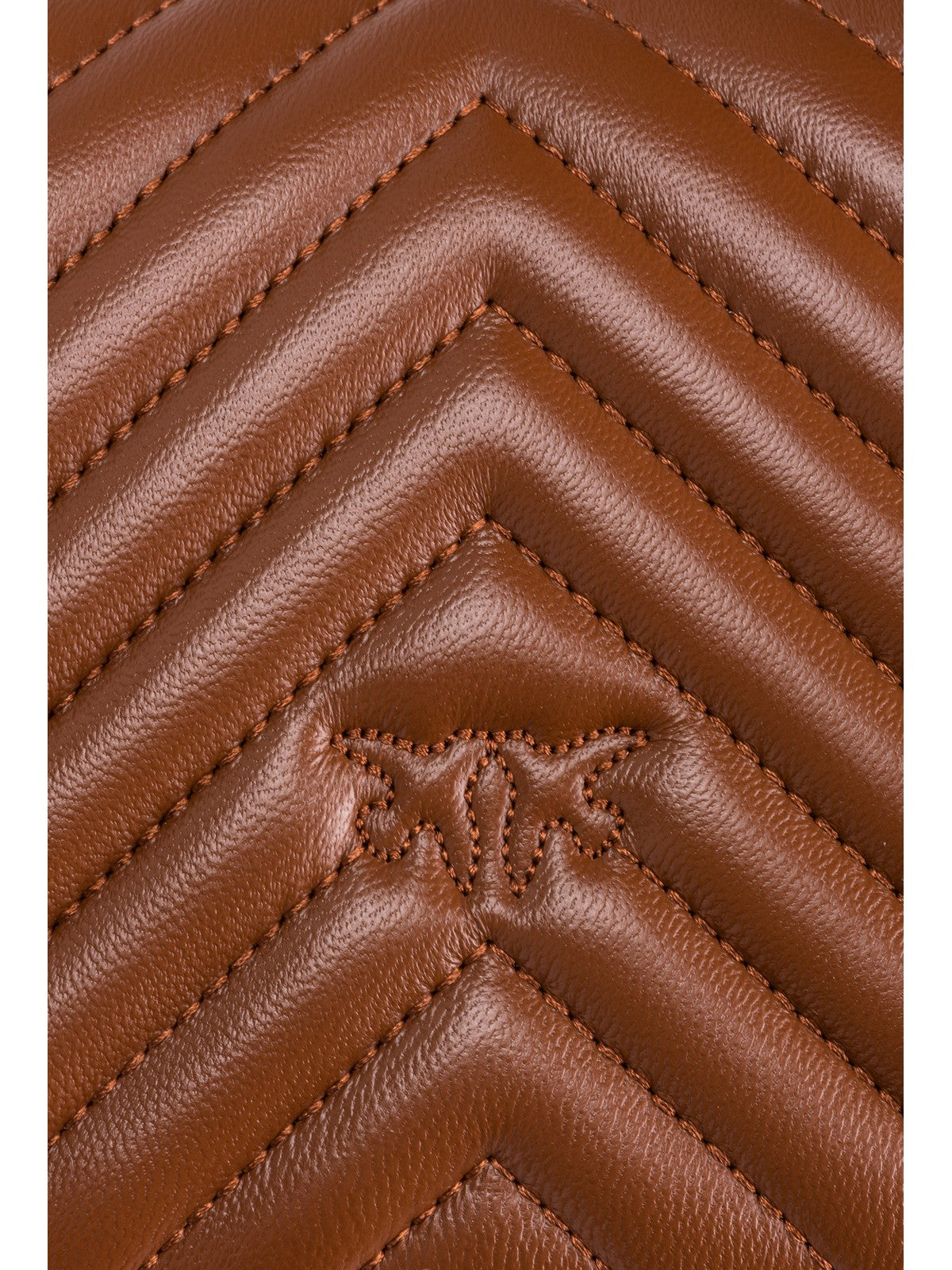 PINKO Borsa Donna Love Click Mini Sheep Nappa Ch 100067-A0GK L48Q Marrone gioboutiqueweb