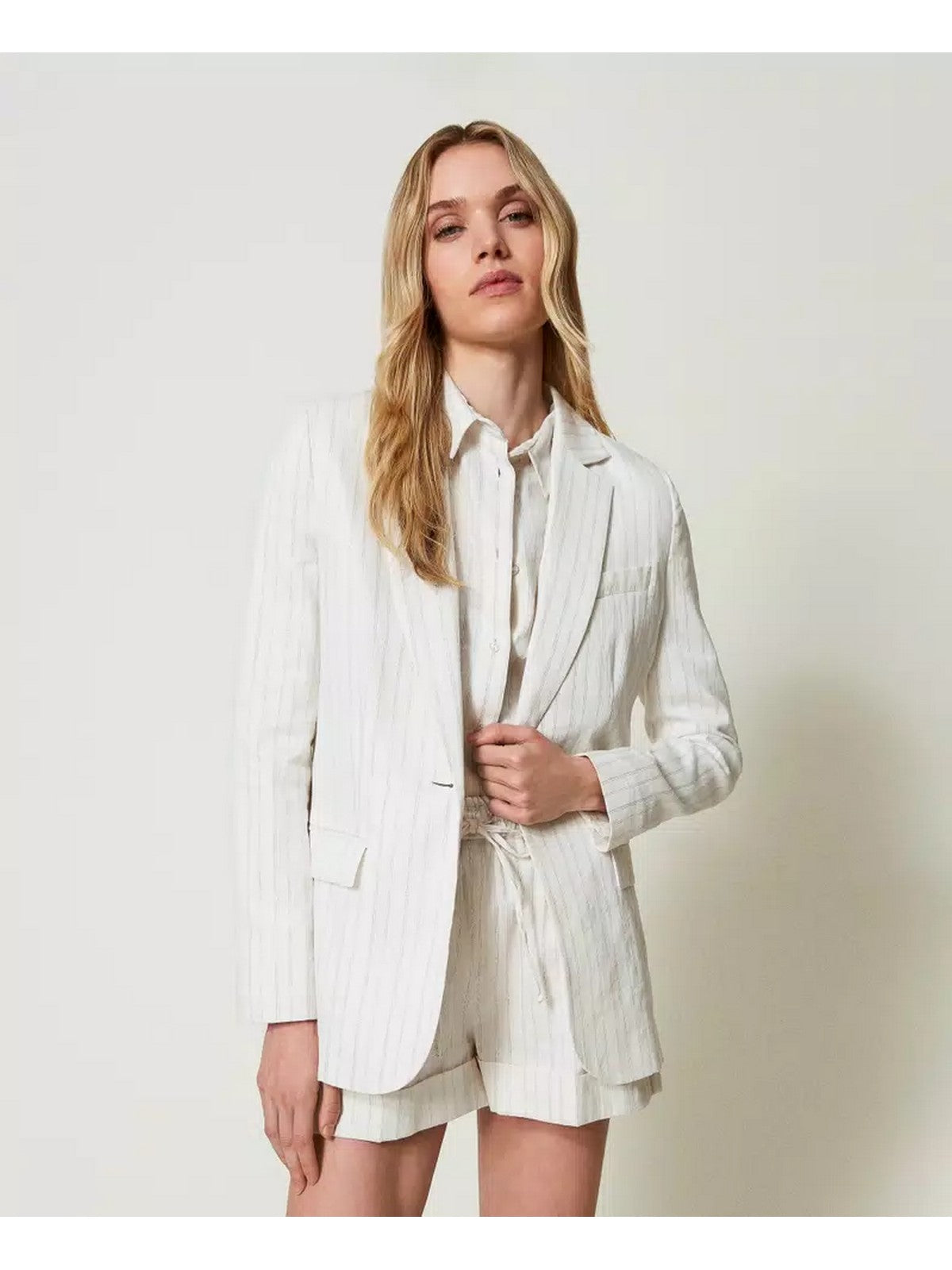 Twinset Damenjacke 241TT2220 11611 Weiß