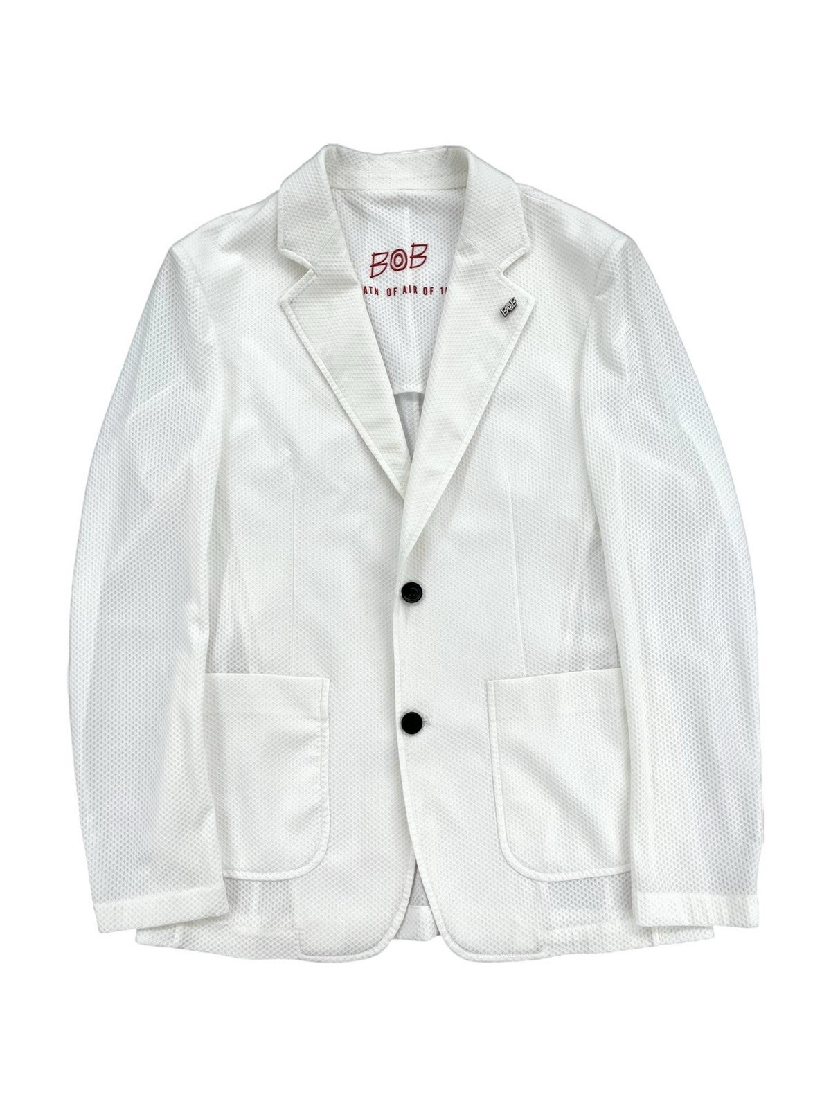BOB Giacca Uomo P25GOLDEN UNICA B BIANCO