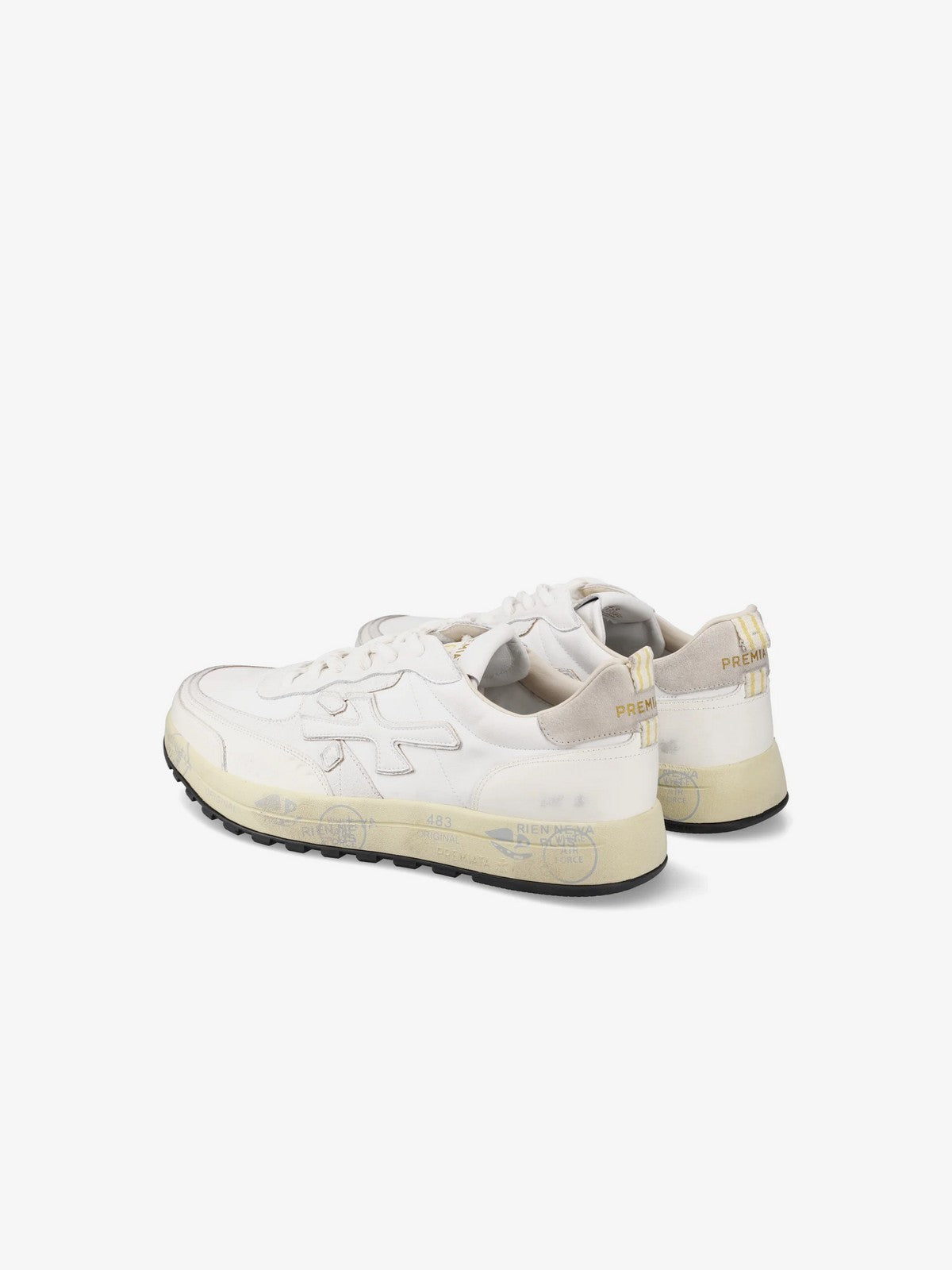 PREMIATA Sneaker Uomo NOUS VAR 7738 WHITE