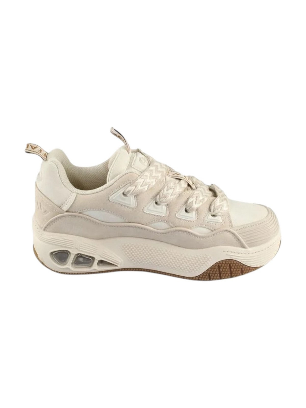 BUFFALO Sneaker Donna HERO SKATE 1636354 C508 Beige gioboutiqueweb