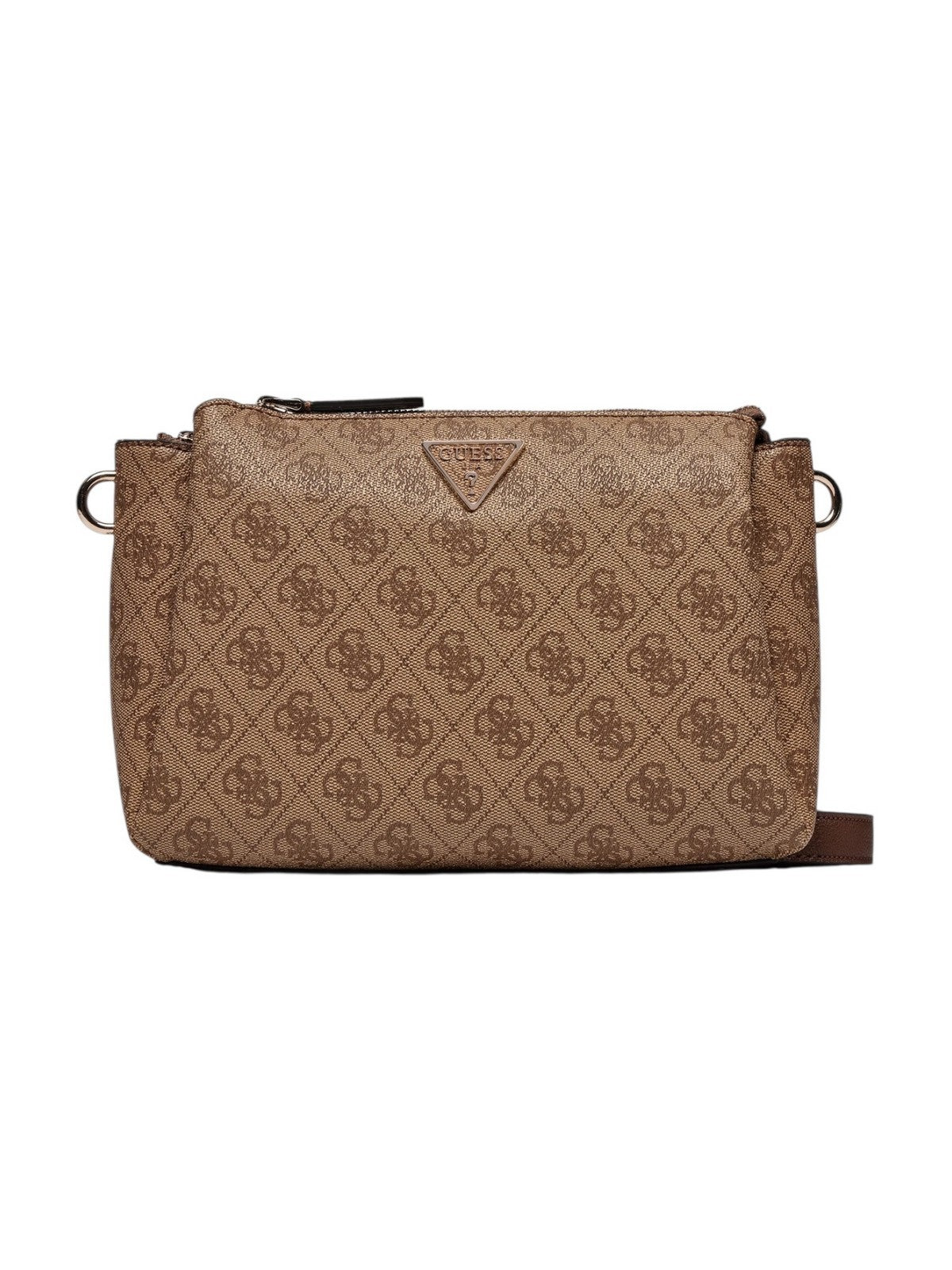 GUESS Borsa Donna NOELLE TRI COMPARTMENT XBODY HWBG78 79120 LGW LATTE LOGO/BROWN