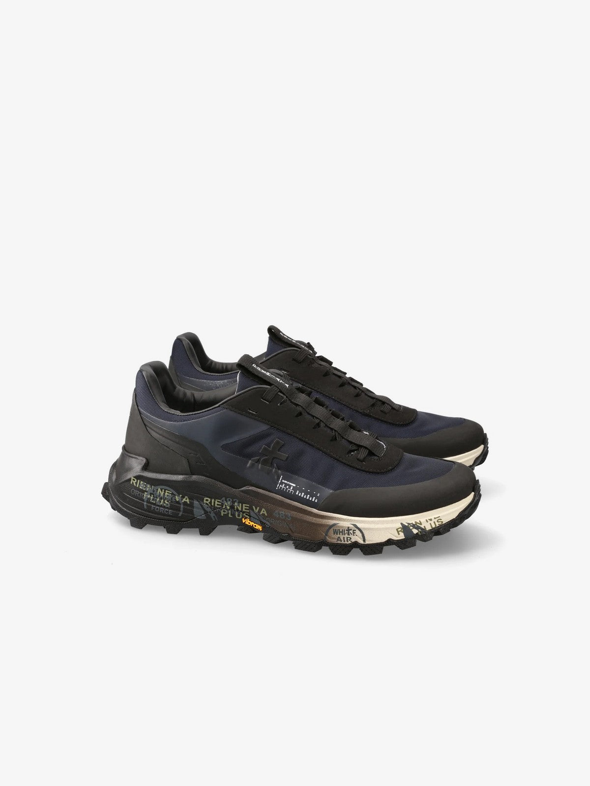 PREMIATA Sneaker Uomo DEVIN VAR 435 BLUE/BLACK