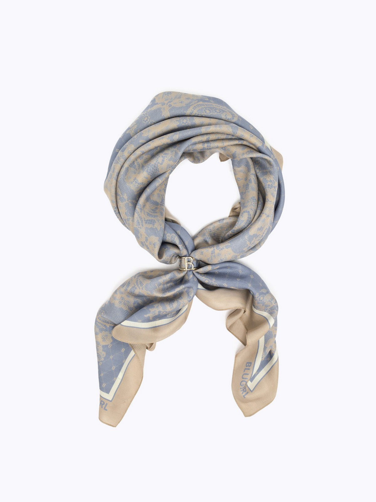 BLUGIRL Foulard Donna PA5020T0300 M9428 Blu gioboutiqueweb