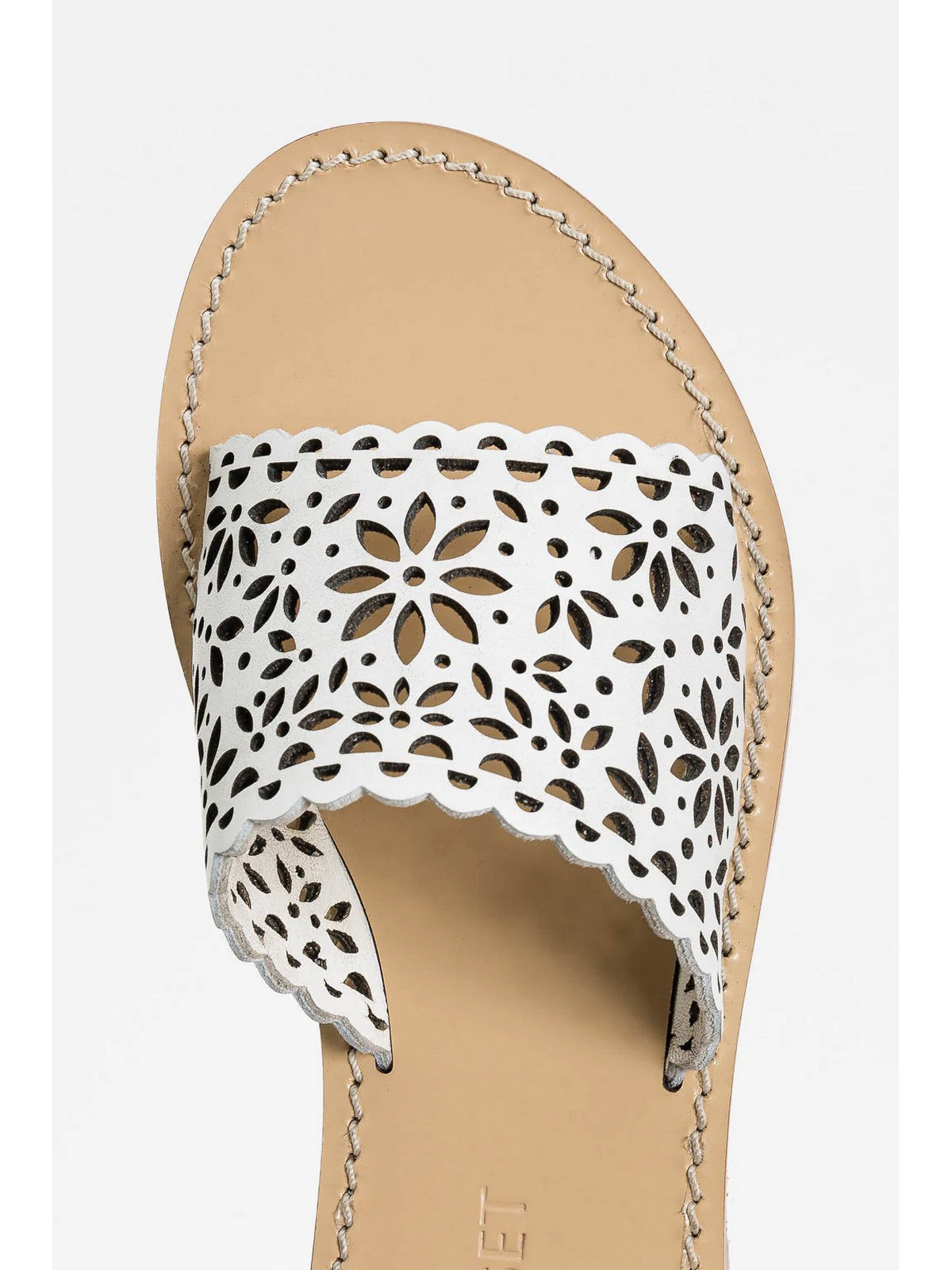 Twinset Ciabatta Donna 241TCT010 00001 Weiß