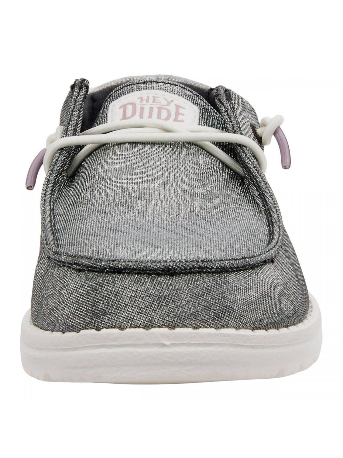 HEY DUDE Mocassino Donna Wendy Metallic Sparkle HD.41082 025 Grigio gioboutiqueweb