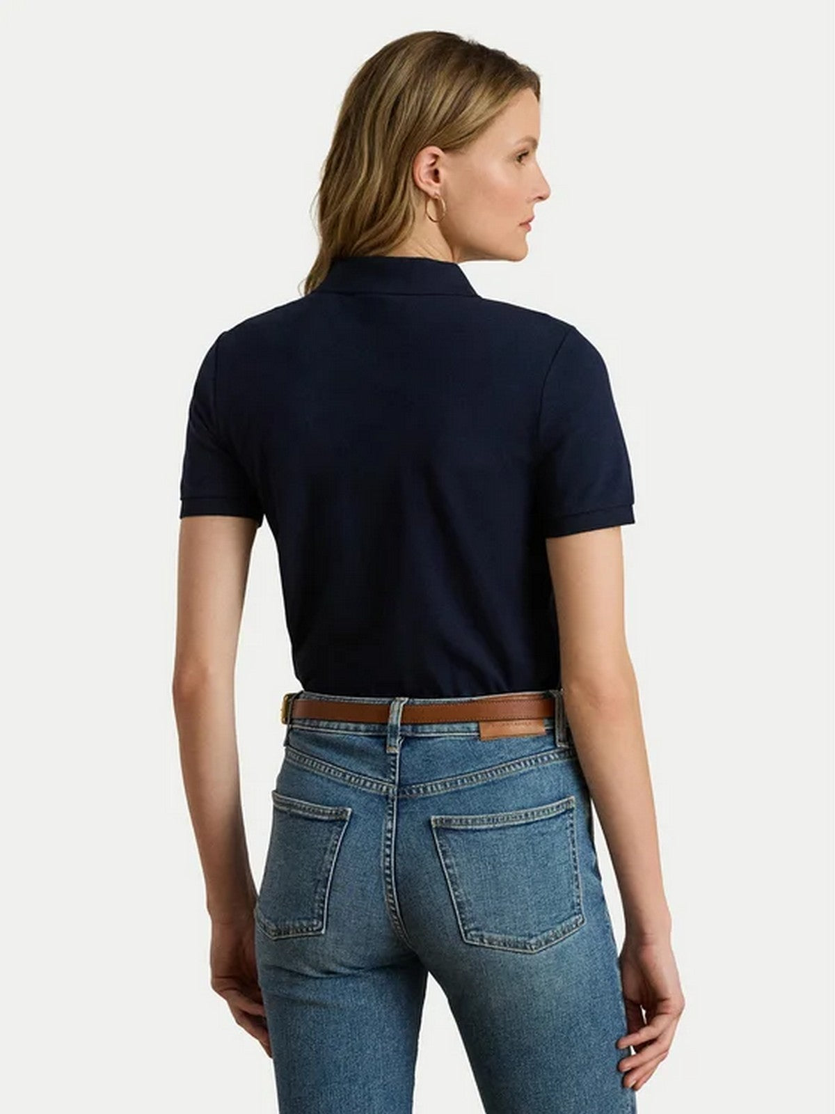 LAUREN RALPH LAUREN Polo de mujer KIEWICK-KNIT 200679219 028 LAUREN NAVY