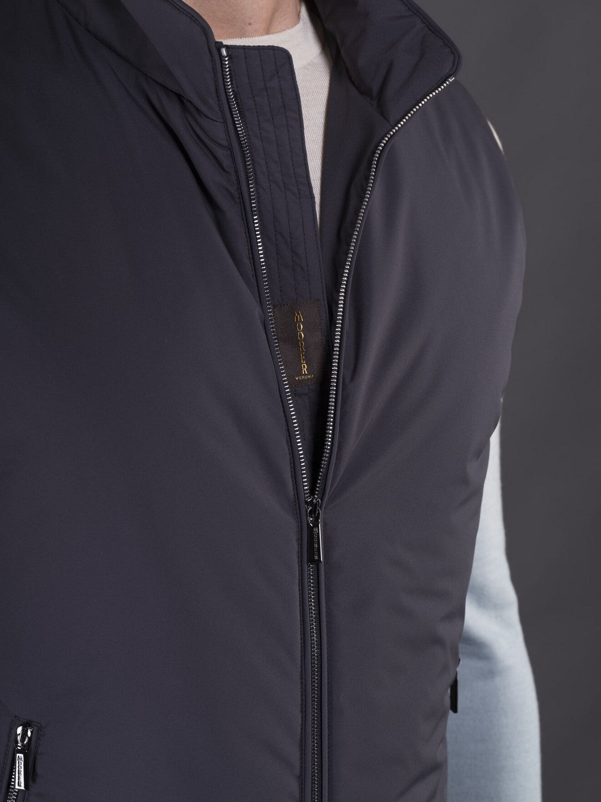 MOORER Gilet Uomo SENIO-SKT MOUGI200322 TEPA034 U0497 NAVY