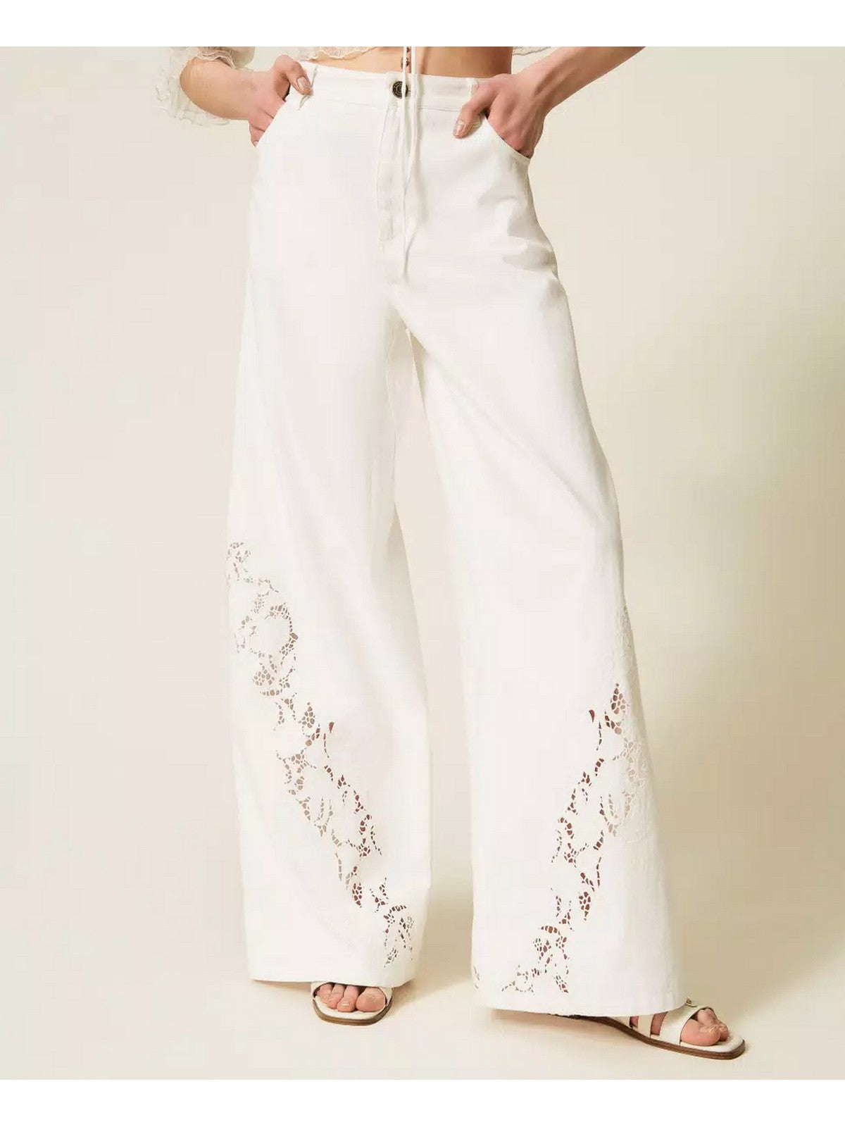 TWINSET Pantalone Donna 261TT2461 00282 NEVE