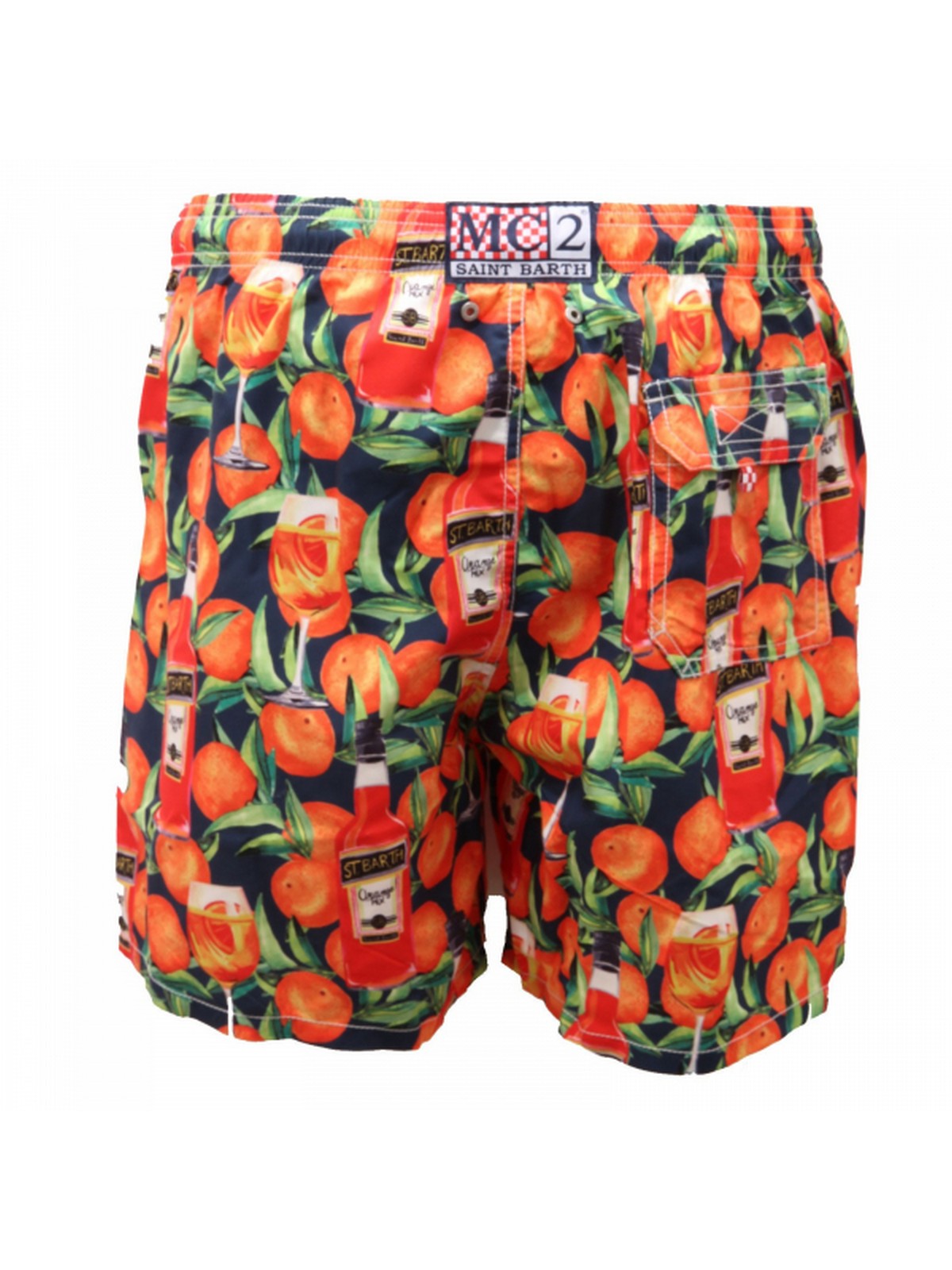 MC2 SAINT BARTH Costume da bagno Uomo Pantaloncino GUSTAVIA SPZT61 SPRITZ TIME gioboutiqueweb