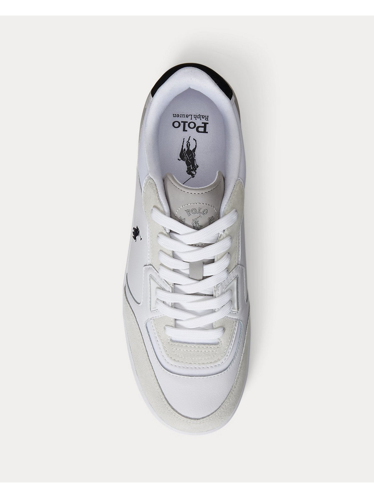 POLO RALPH LAUREN Sneaker Uomo OPN MSTER PP-SNEAKERS-LOW TOP LACE 809974026 001 WHITE/BLACK