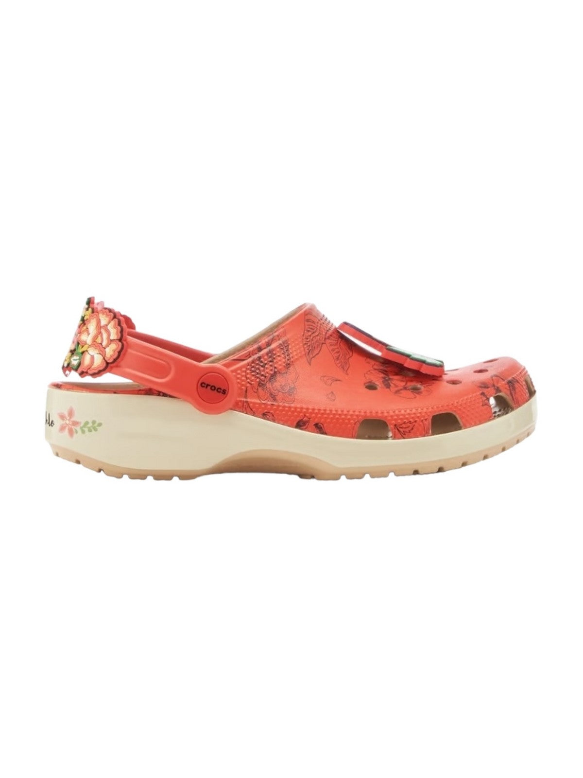 Crocs Ciabatta Man Frida Kahlo Classic Clog 209450 2y2 Beige