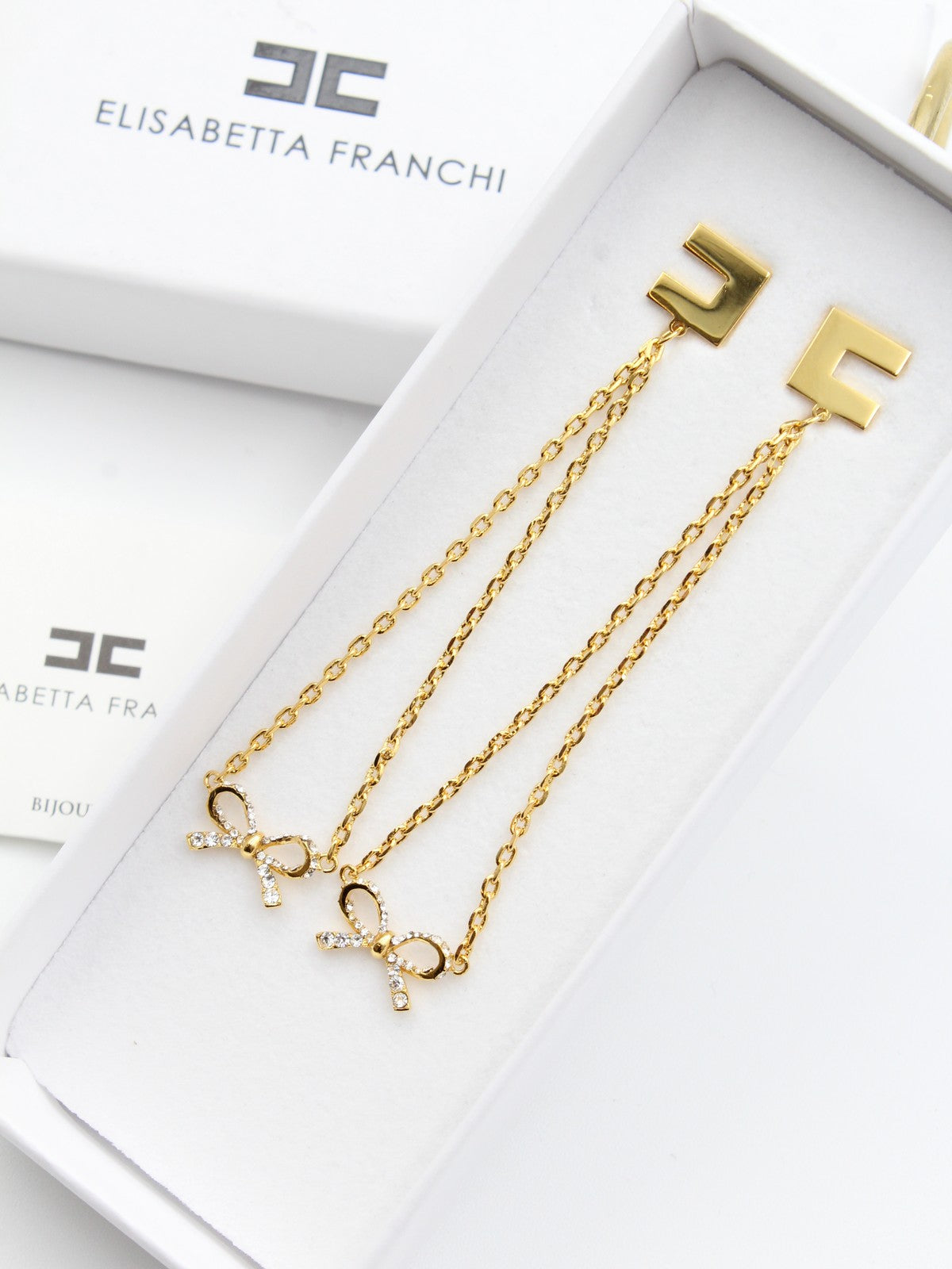 ELISABETTA FRANCHI Orecchini Donna OR42A51E2-U95 Oro gioboutiqueweb