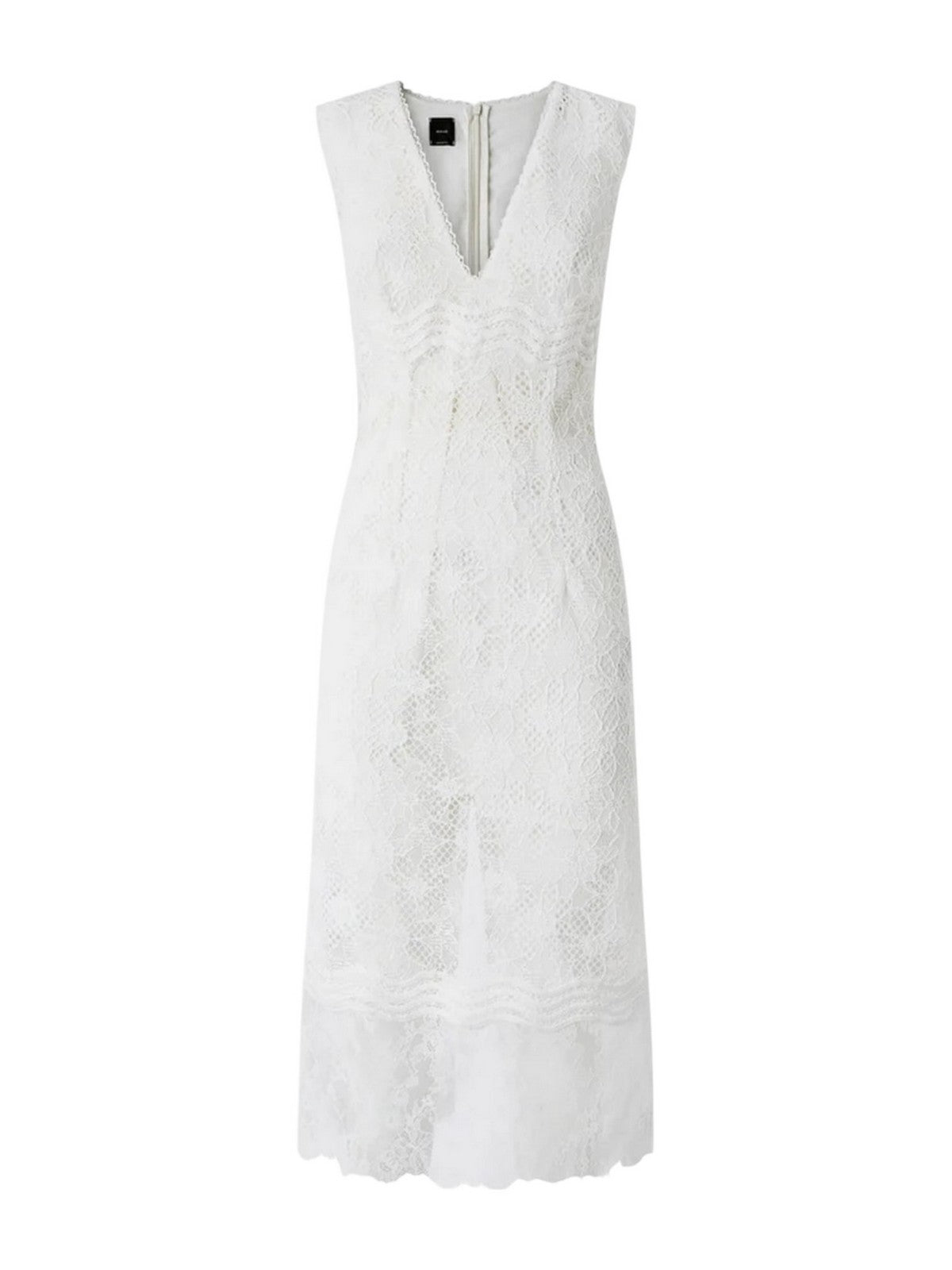 PINKO Abito Donna AUDREY ABITO PIZZO REBRODE 106660-A381 Z05 BIANCO-BIANCANEVE