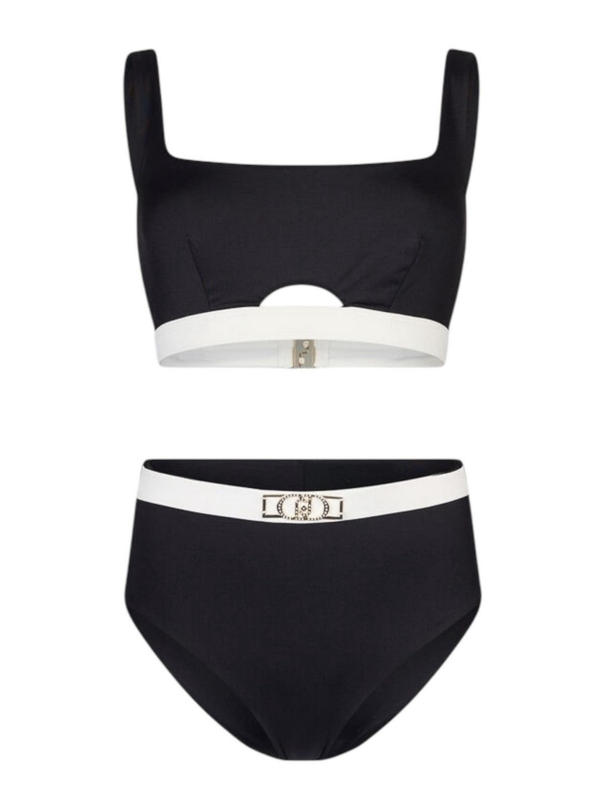 LIU JO BEACHWEAR Costume da bagno Donna VA5075J6447 09096 NERO/BIANCO gioboutiqueweb