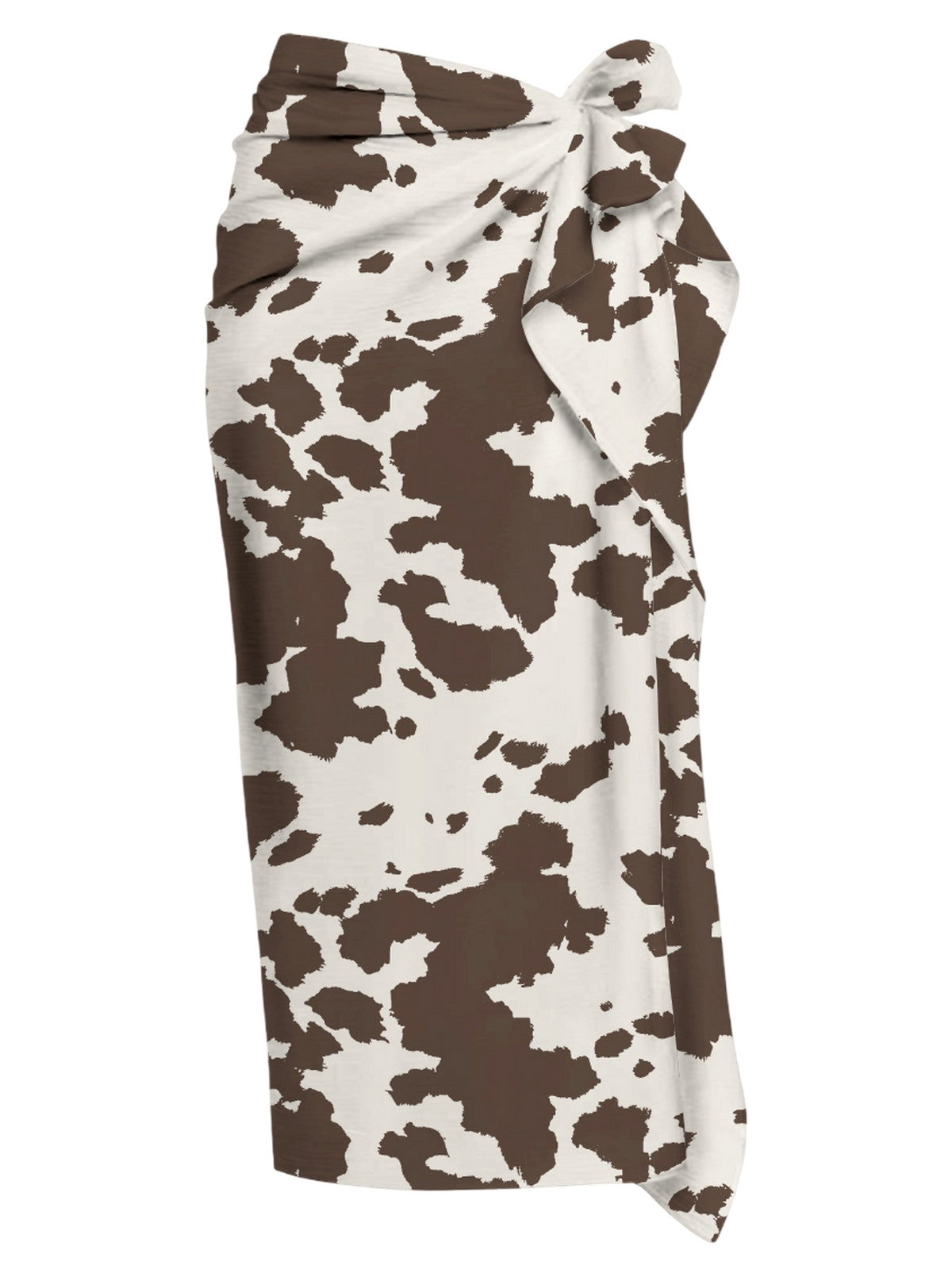 MC2 SAINT BARTH Pareo Donna THAITI 03591L SILK VOILE COW WEST 1018