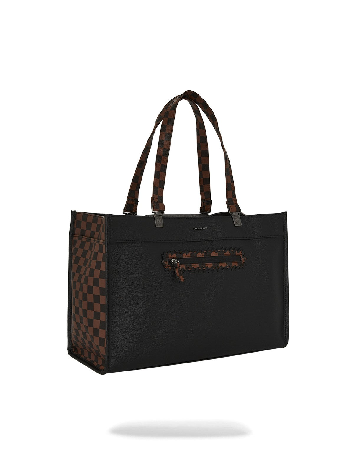 SPRAYGROUND Borsa Donna DOSE OF CHECK DEUX TORTUGA TOTE 910T8020NSZ Nero gioboutiqueweb