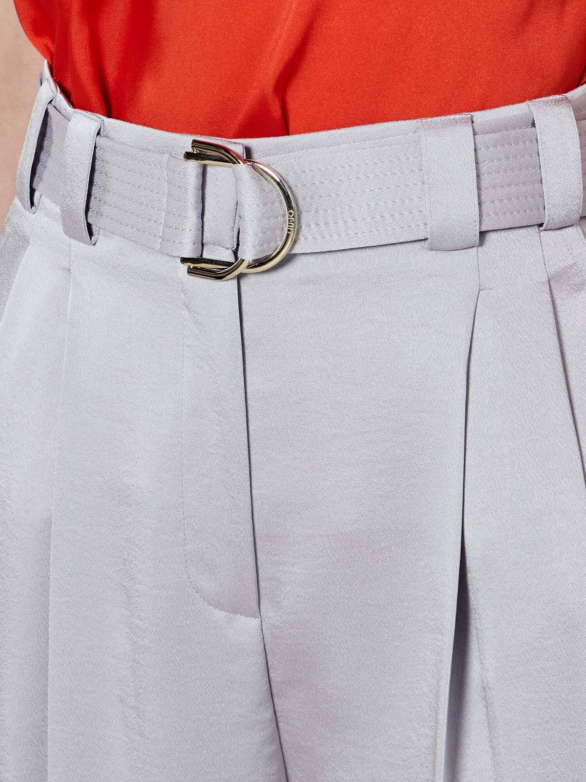 LIU JO BLACK Pantalone Donna CA5341TS870 X0651 Grey sky