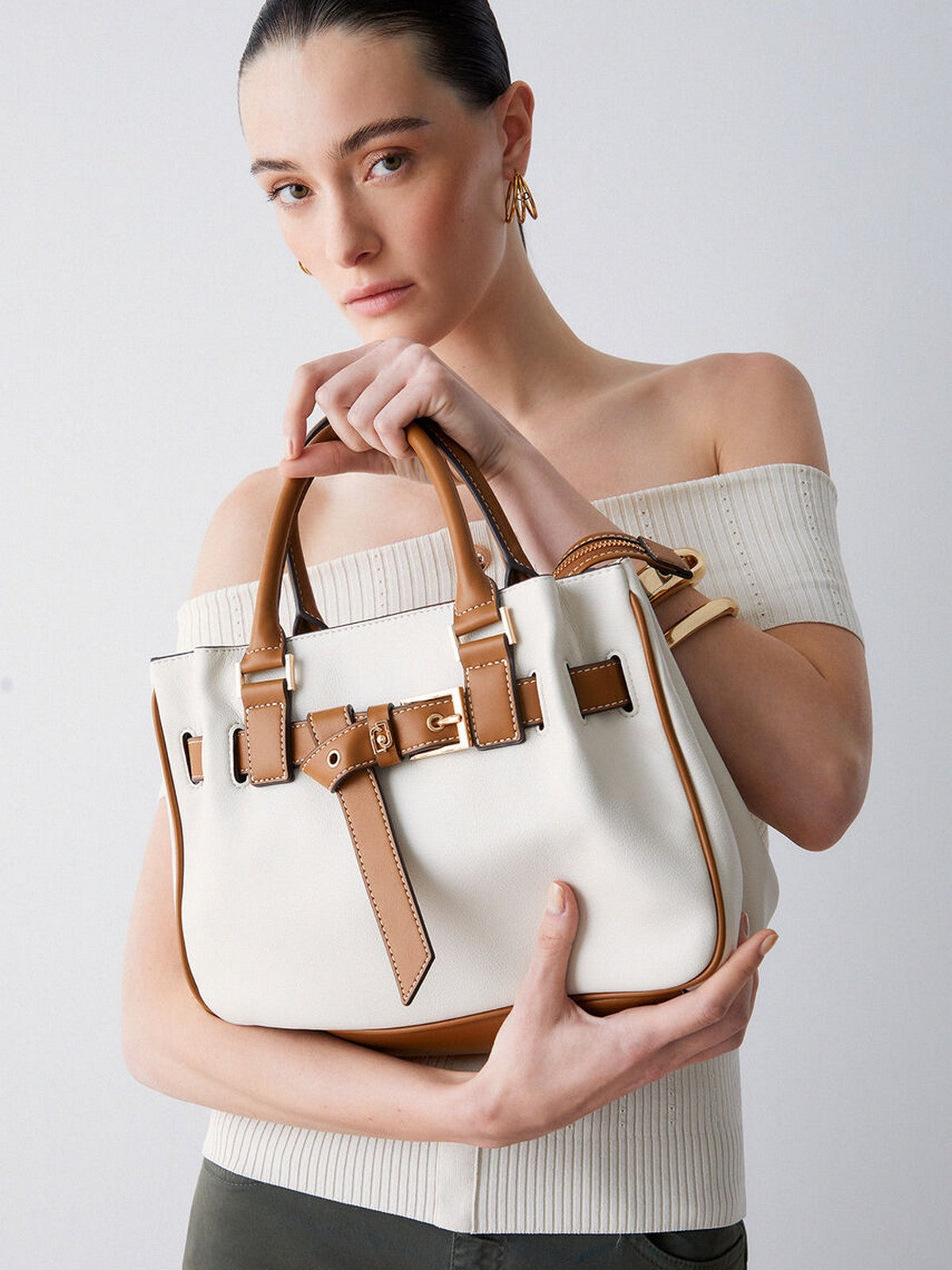 LIU JO ACCESSORIES Borsa Donna AA6032E1120 X0459 CREAM