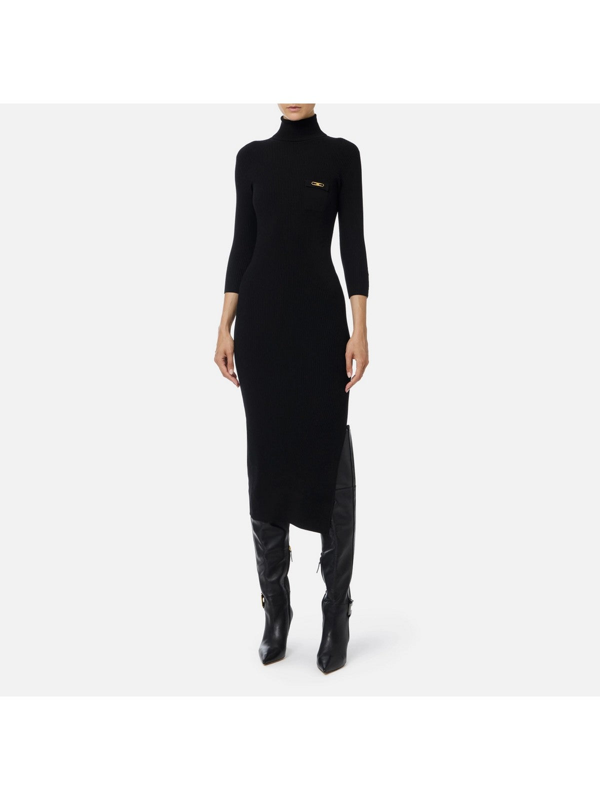 ELISABETTA FRANCHI Abito Donna AM23B56E2 110 Nero gioboutiqueweb