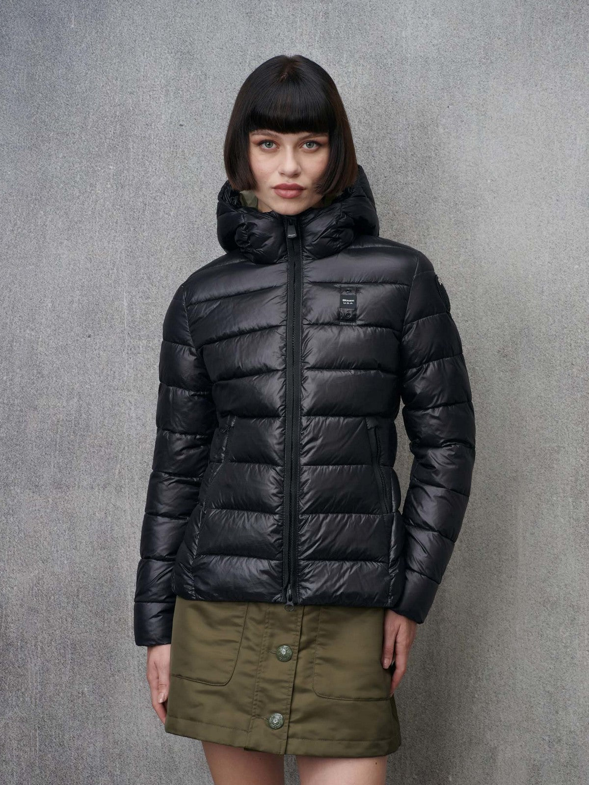 BLAUER Piumino Donna CAROLL 24WBLDC02041 006648 999EI Nero gioboutiqueweb