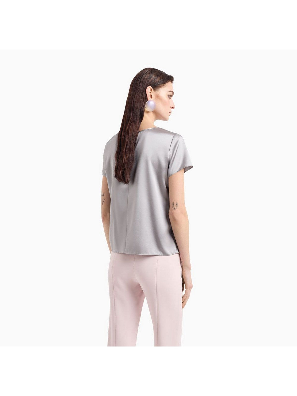 Emporio Armani Top Woman 8N2K15 2NXXZ 115 Gray