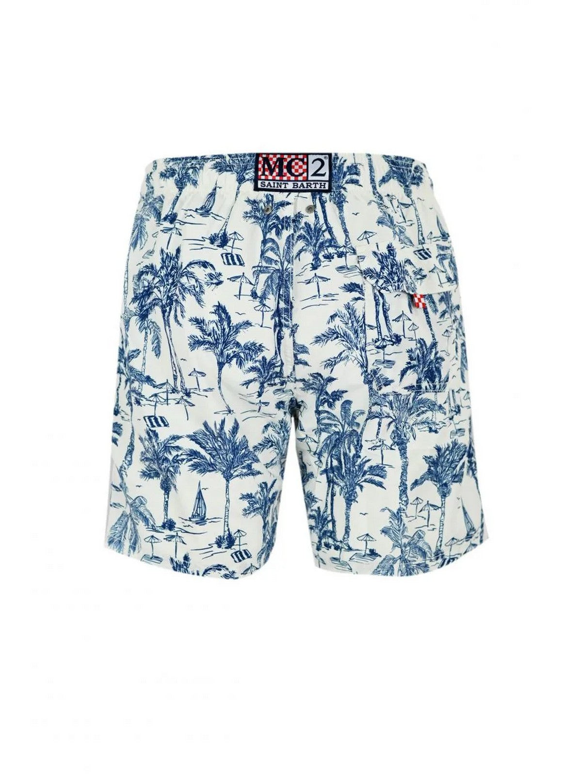 MC2 SAINT BARTH Costume da bagno Uomo GUSTAVIA 02774H Bianco