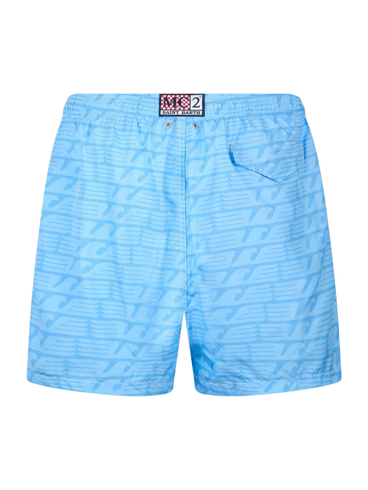 MC2 SAINT BARTH Costume da bagno Uomo LIGHTING 04846H Blu gioboutiqueweb