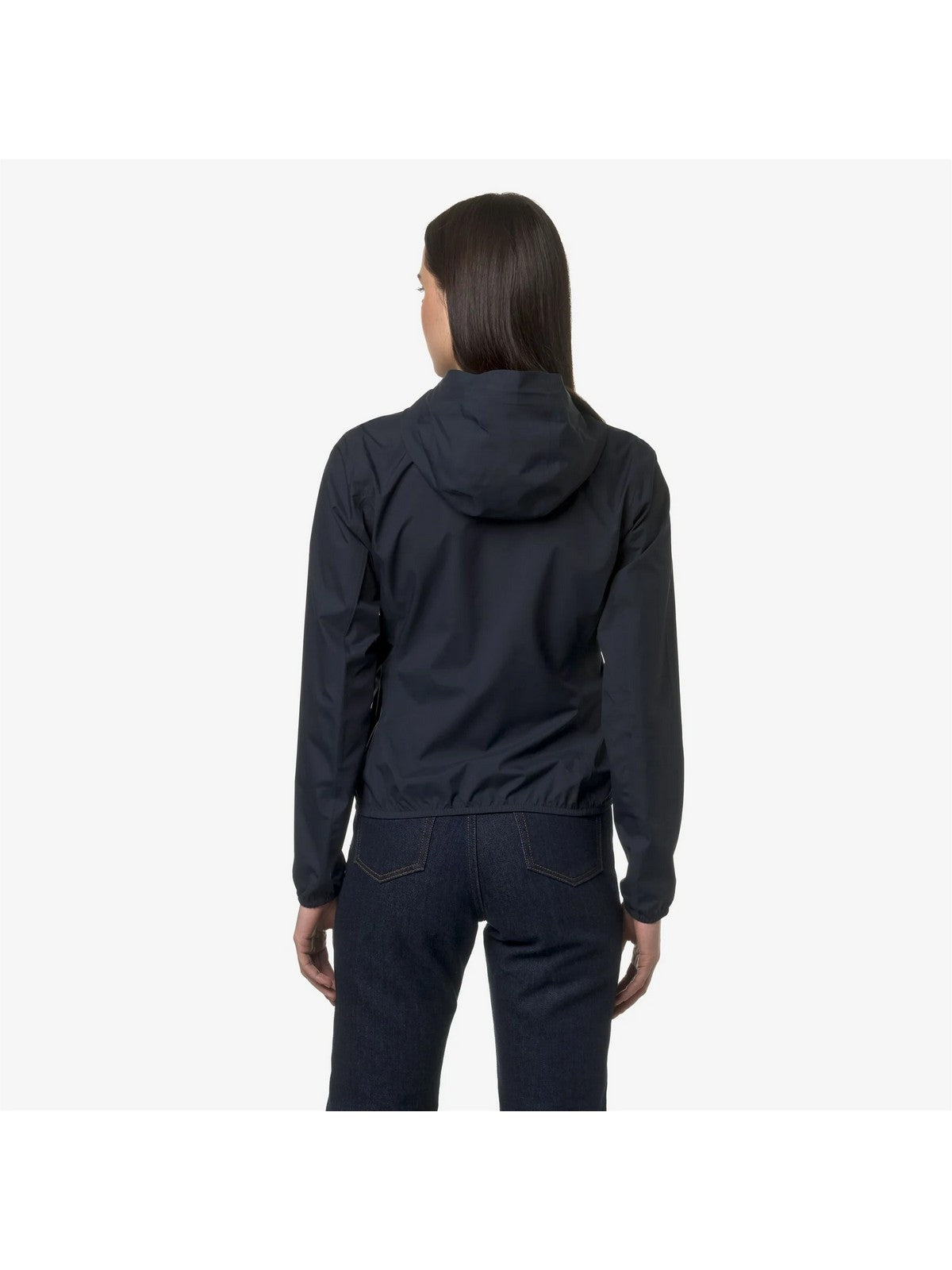 K-WAY Giubbino Donna Lily Eco Stretch Dot K5127LW K89 Blu gioboutiqueweb