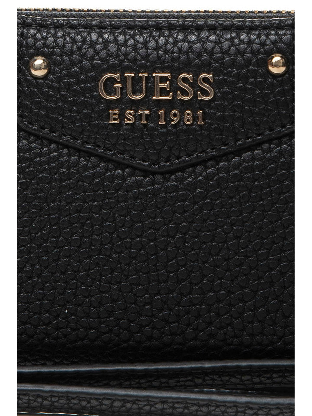 GUESS Portafoglio Donna ECO BRENTON SLG LRG ZIP AROUND SWVG83 90146 BLA BLACK gioboutiqueweb