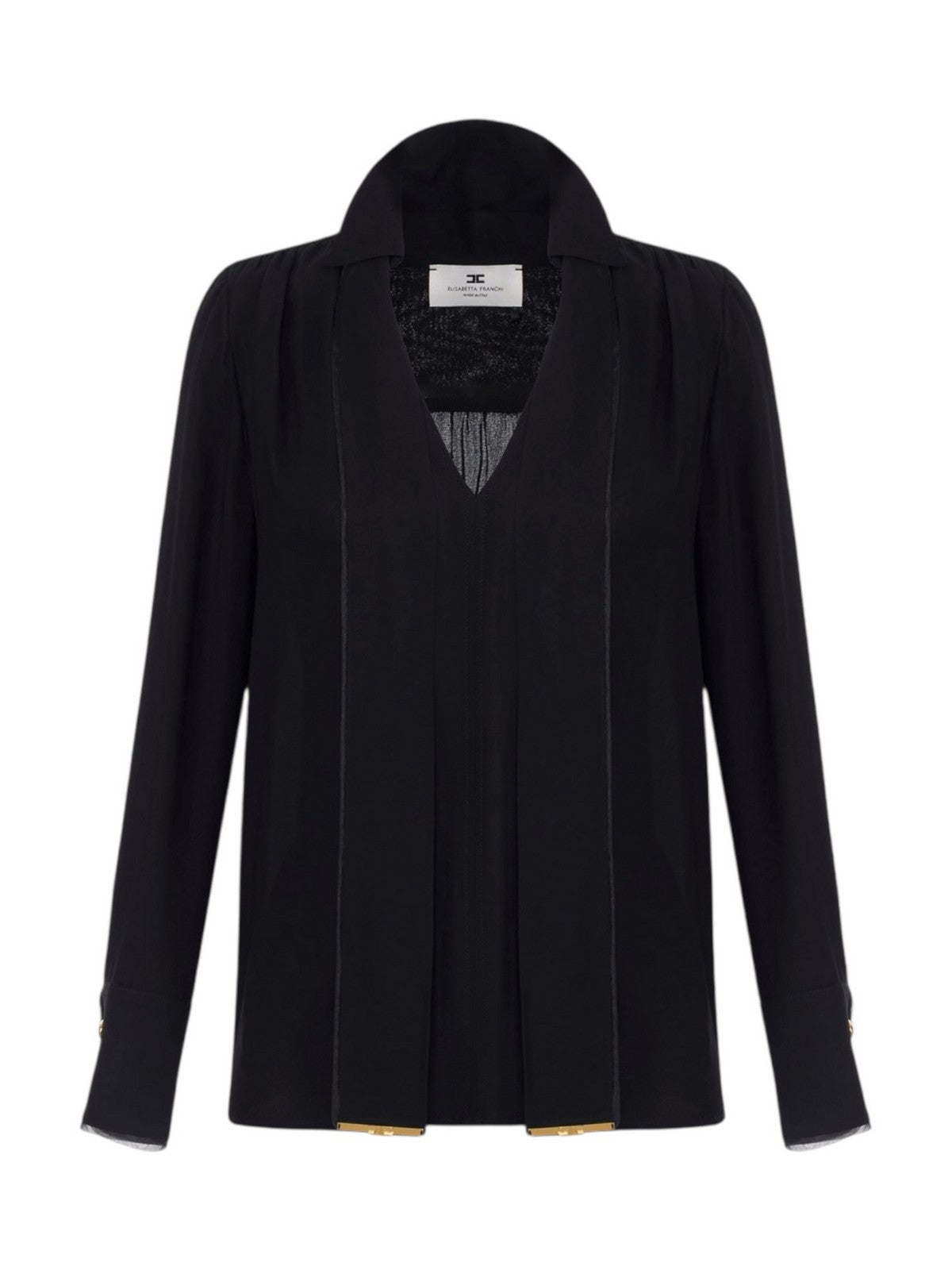 ELISABETTA FRANCHI Camicia Donna CA14661E2 110 Nero