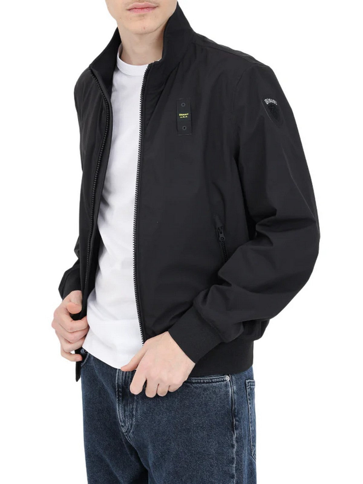 BLAUER Giubbino Uomo 24SBLUC11133 006787 999 Nero gioboutiqueweb