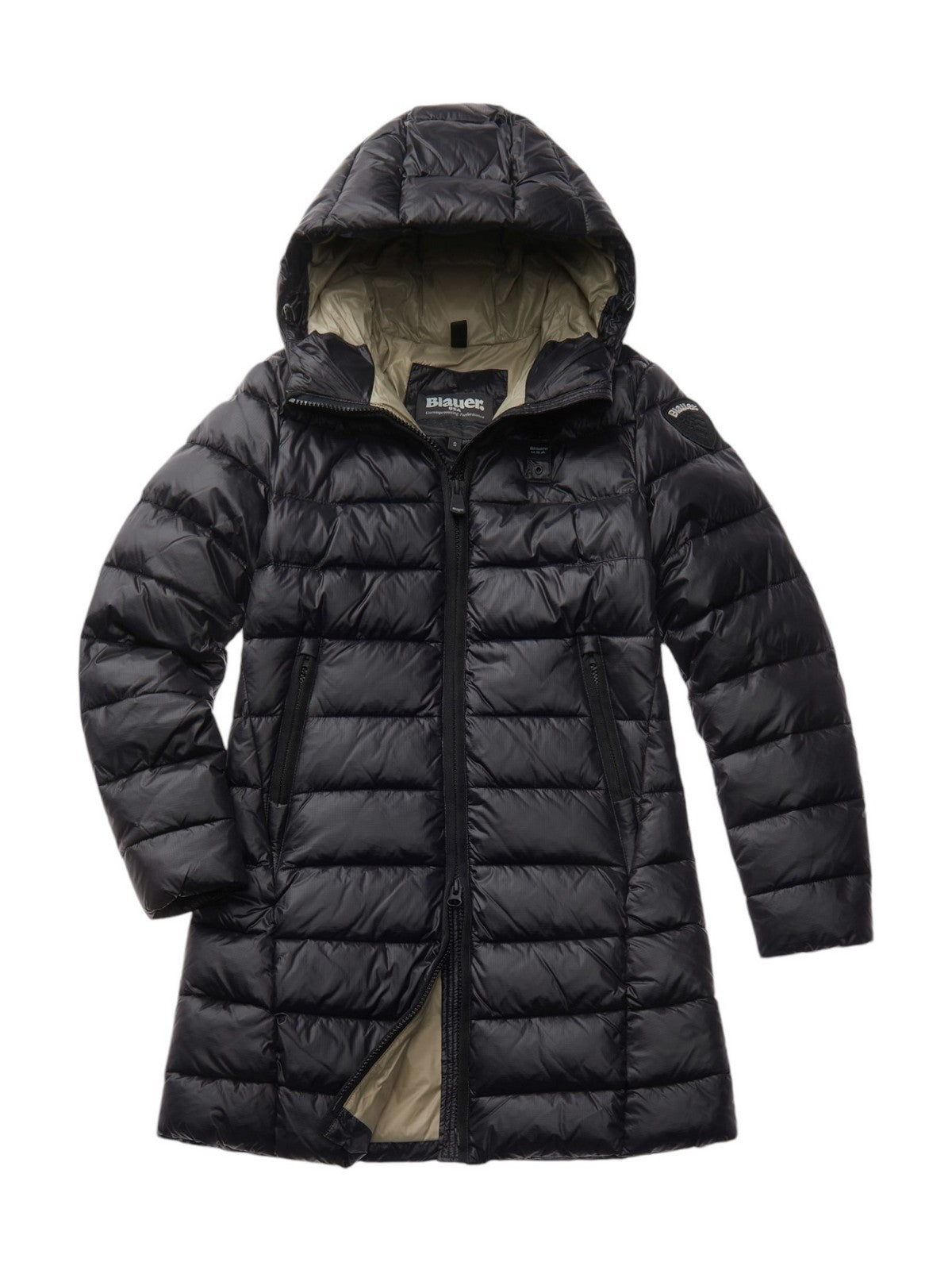 BLAUER Piumino Donna ADELAIDE 24WBLDK02042 006648 999EI Nero gioboutiqueweb