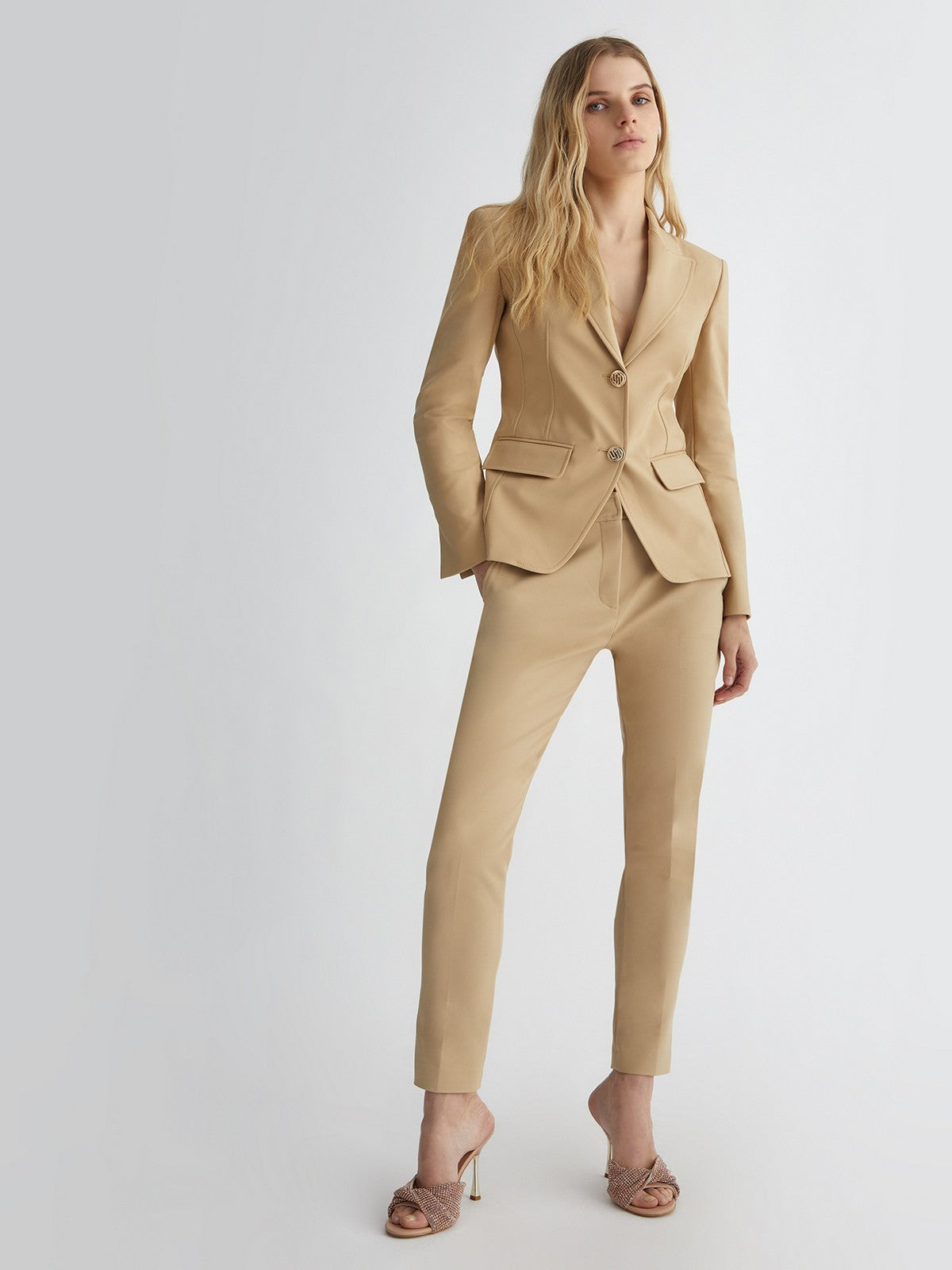 LIU JO BLACK Pantalone Donna CA4192T2553 X0557 Rosa gioboutiqueweb