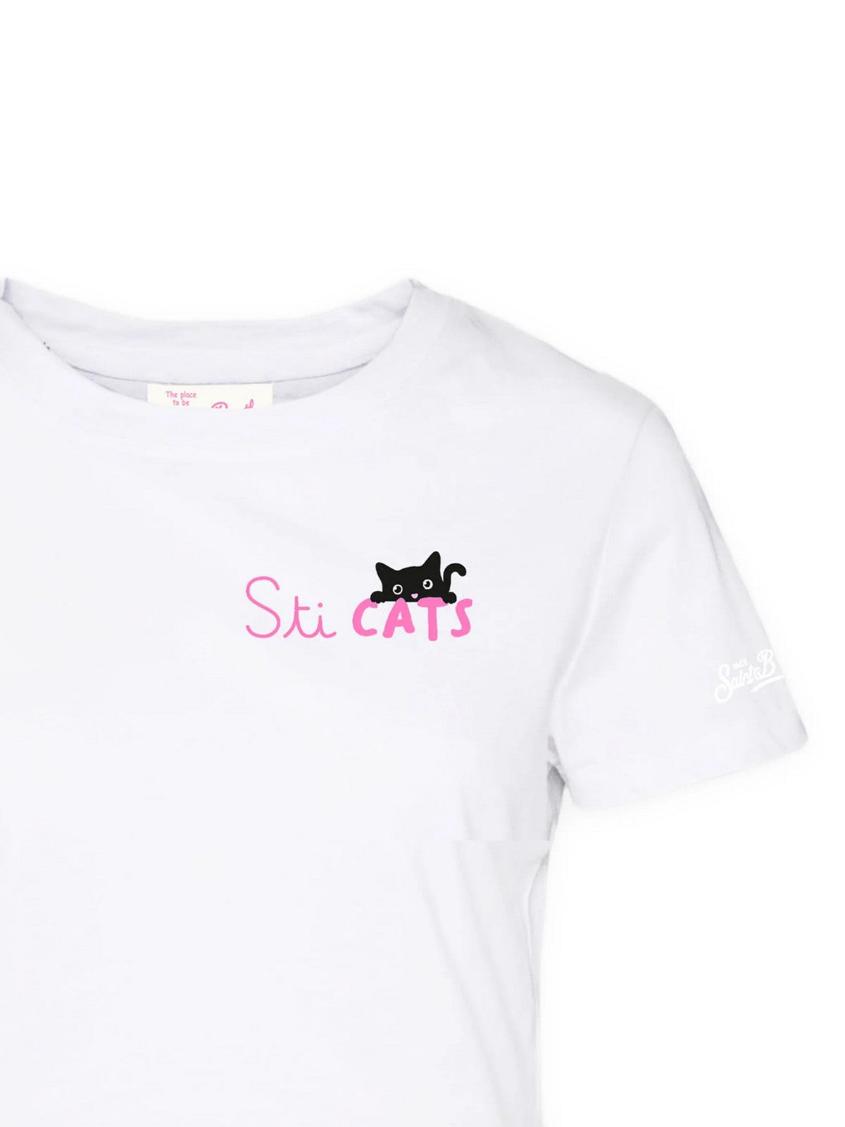 MC2 SAINT BARTH T-shirt Donna EMILIE 09633L STI CATS 01N EMB