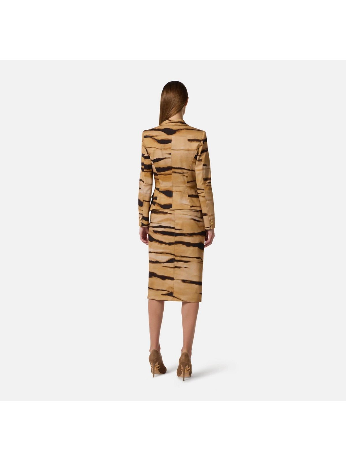 ELISABETTA FRANCHI Giacca Donna GI23762E2 470 CAMMELLO