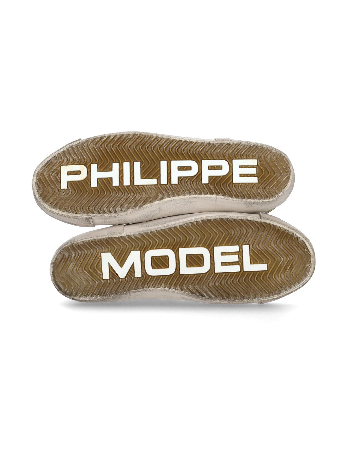 PHILIPPE MODEL Sneaker Uomo Prsx Low Man PRLU WX30 Beige gioboutiqueweb